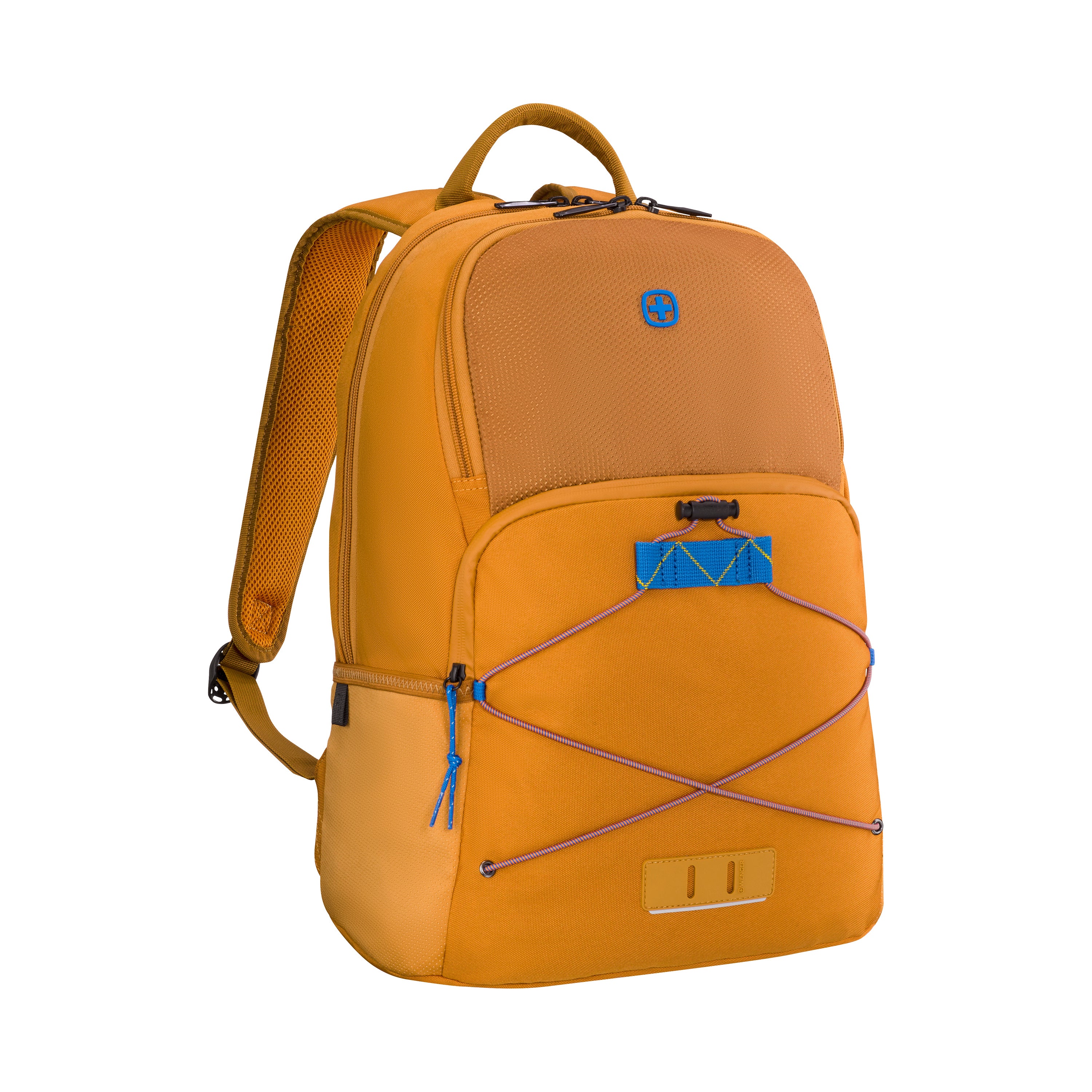 Wenger/SwissGear Wenger Trayl Notebook-Rucksack – für Notebooks bis 15,6" – Gepolstertes Laptop- und Tablet-Fach – Ginger Yellow