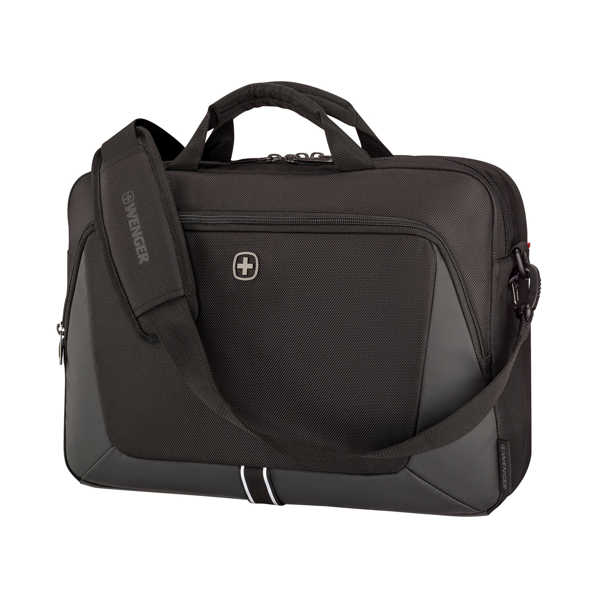 Wenger/SwissGear Wenger XE Brief – Notebooktasche 16″, rPET, Schwarz