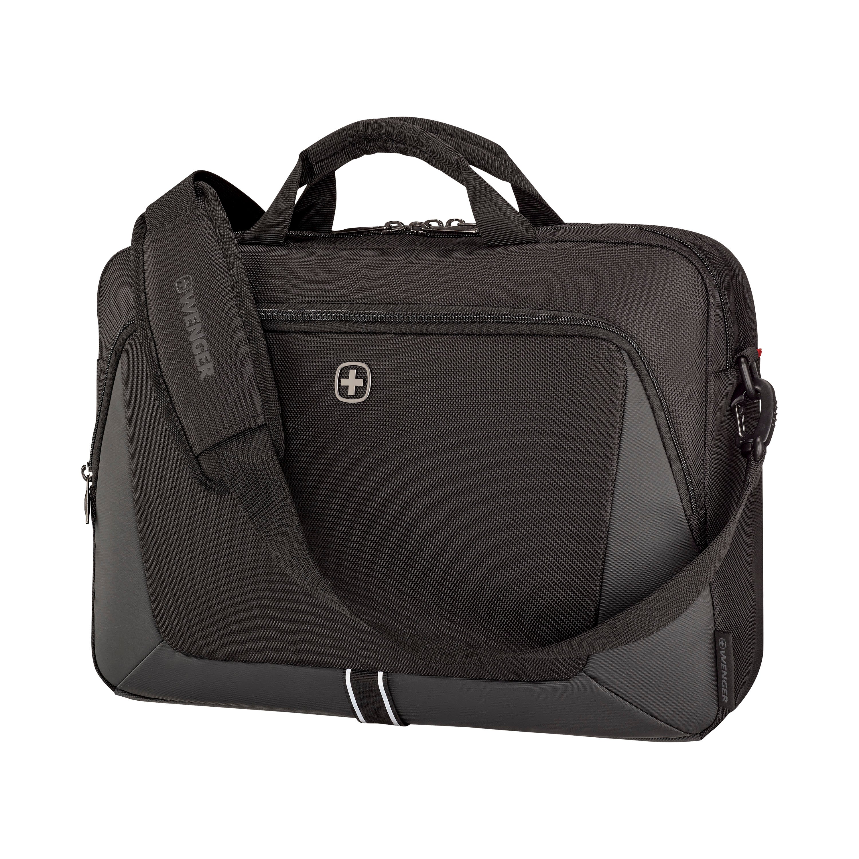 Wenger/SwissGear Wenger XE Brief – Notebooktasche 16″, rPET, Schwarz