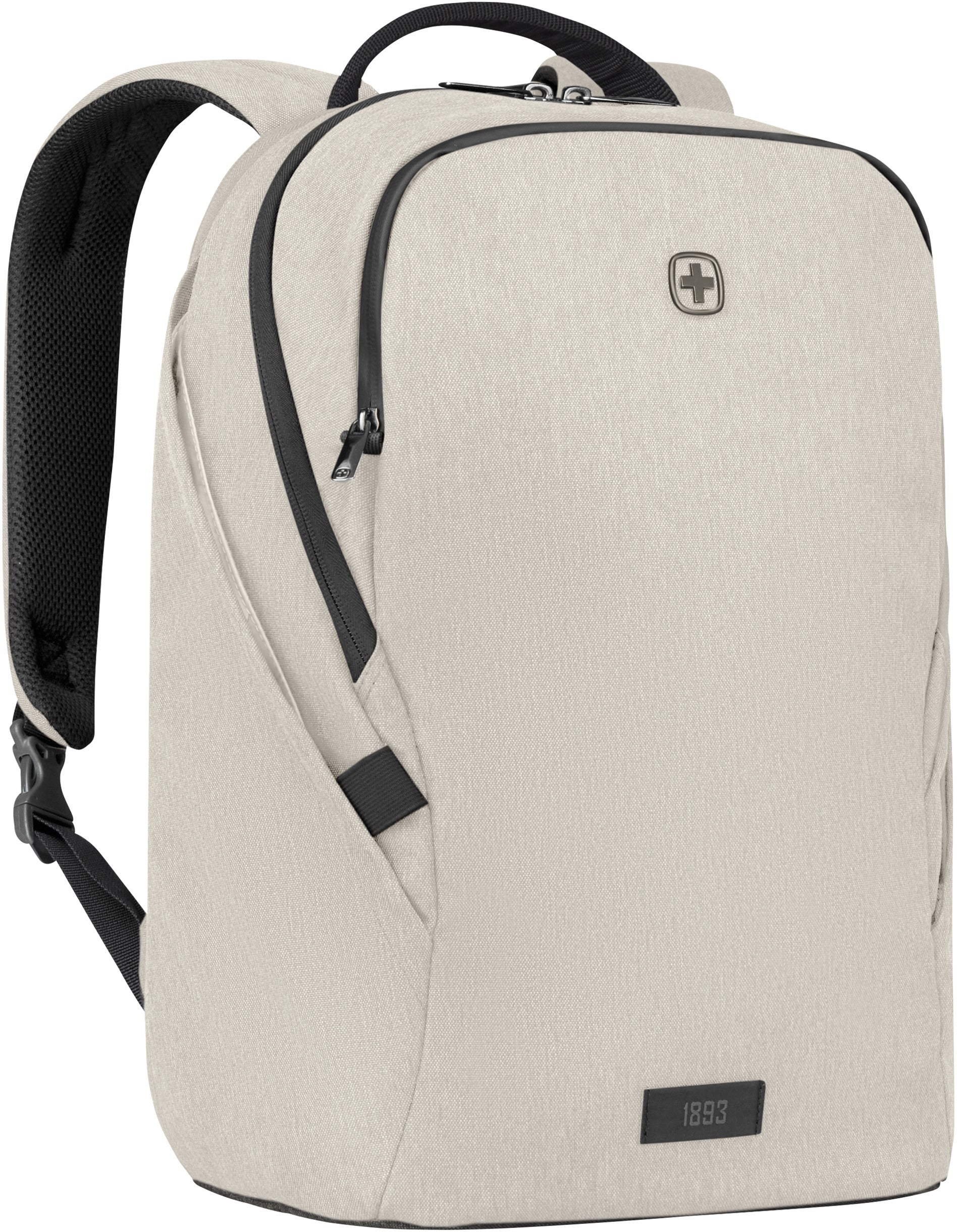 Wenger/SwissGear Wenger Notebook-Rucksack MX Light – für 16", mit Anti-Diebstahl-Verschluss, erweiterbar – Sand