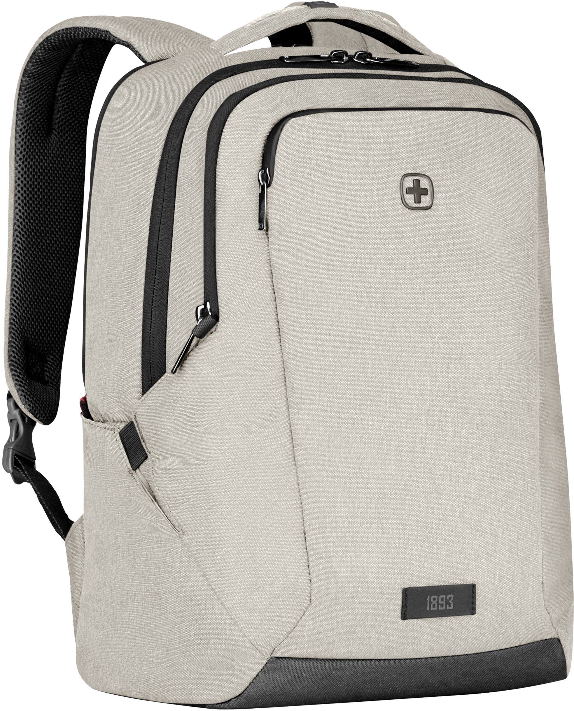 Wenger/SwissGear Wenger MX Professional Laptop-Rucksack 16" – Anti-Diebstahl-Verschluss, erweiterbar – Beige
