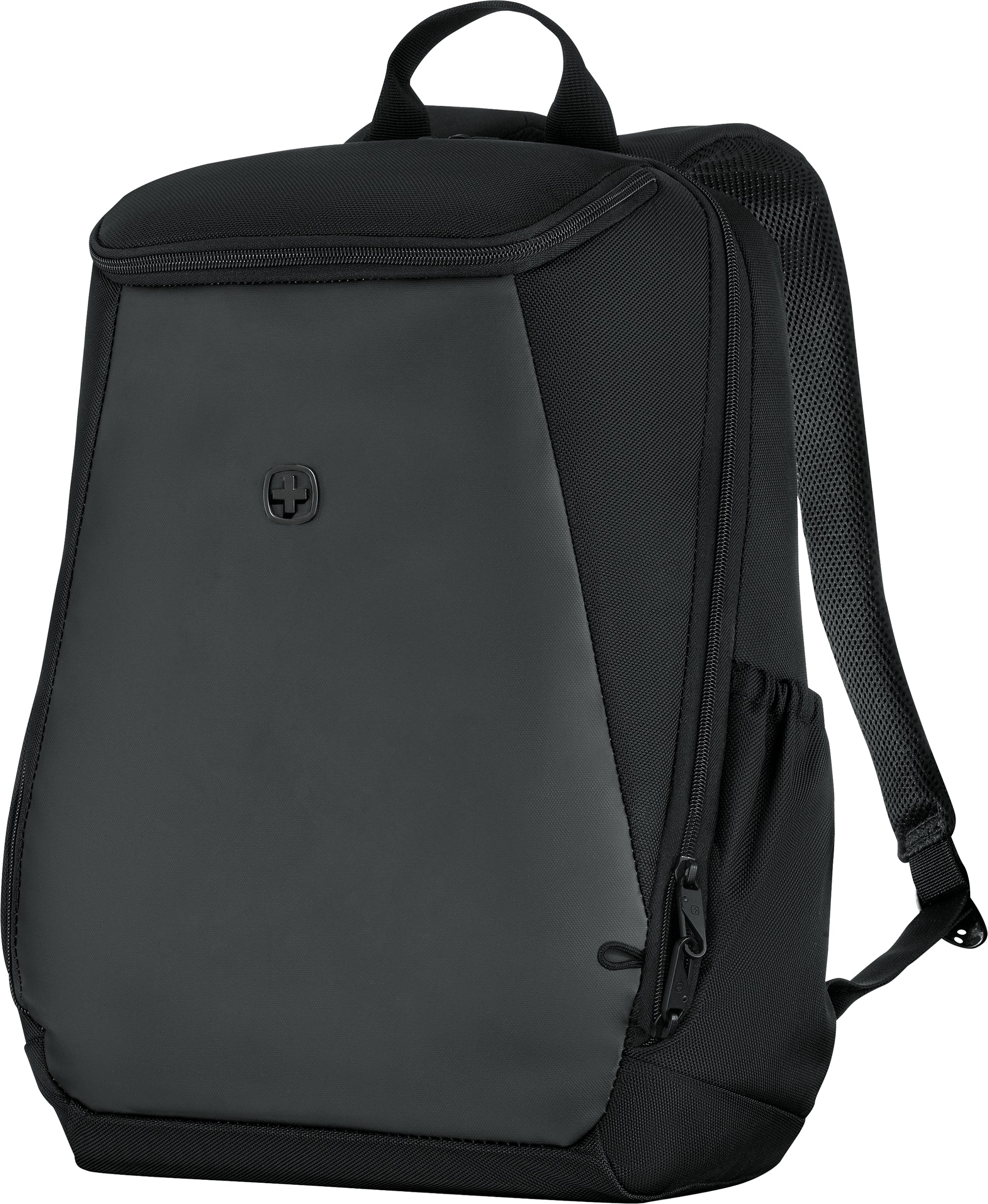 Wenger/SwissGear Wenger UrbanOne Notebook-Rucksack – für 15,6", wasserabweisend, rPET-Polyester – Schwarz