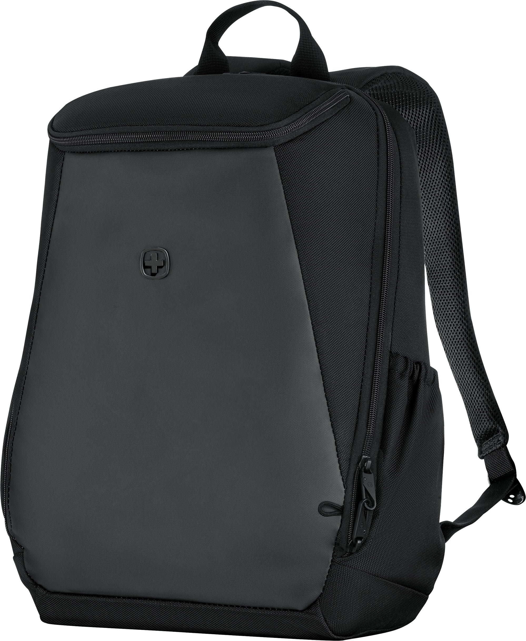 Wenger/SwissGear Wenger UrbanOne Notebook-Rucksack – für 15,6", wasserabweisend, rPET-Polyester – Schwarz