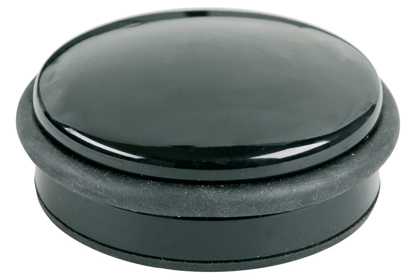 Westcott Türstopper – Gummi – Schwarz – Rutschfest – 53 × 110 × 109 mm