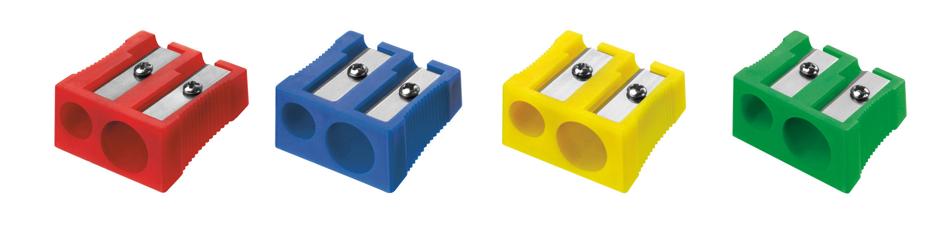 Westcott E-14208 Doppelspitzer – für Ø 8 + 11 mm – Kunststoff – farbig sortiert