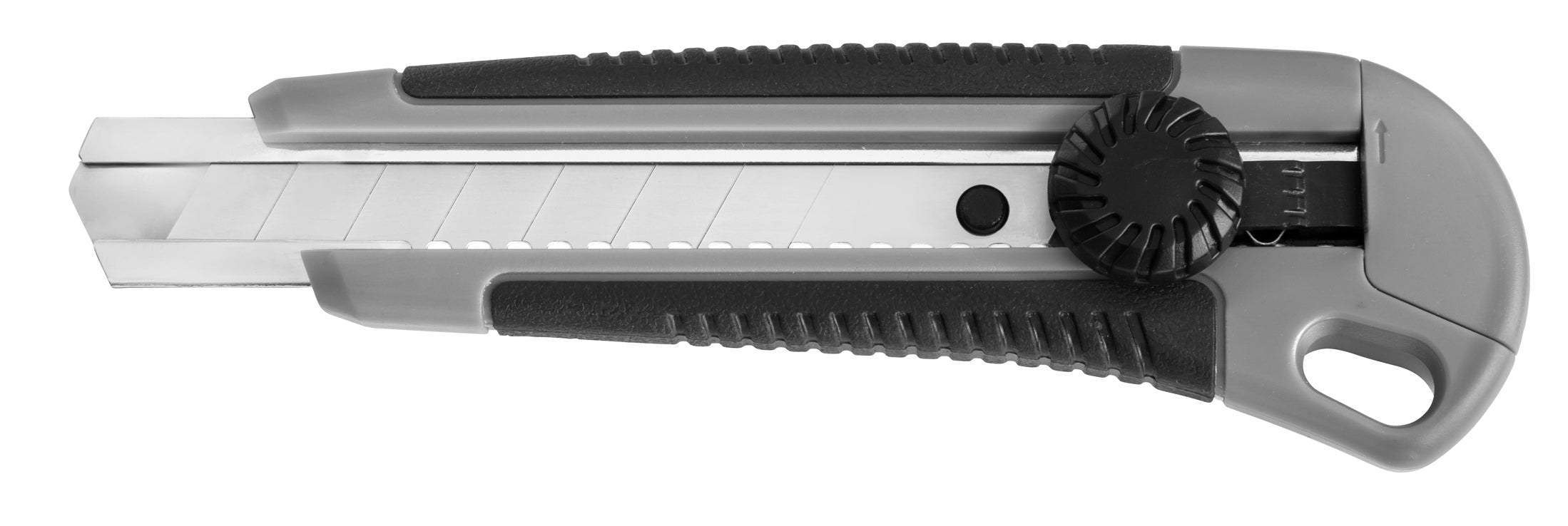 Westcott PROFESSIONAL – Abbrechmesser 18 mm, Feststellschraube, Kunststoff, gummierte Griffzone, inkl. 2 Stk.