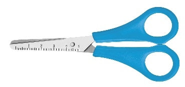 Westcott Kinderschere 14,9 cm, abgerundet, für Rechtshänder – cm-Skala (5 cm)