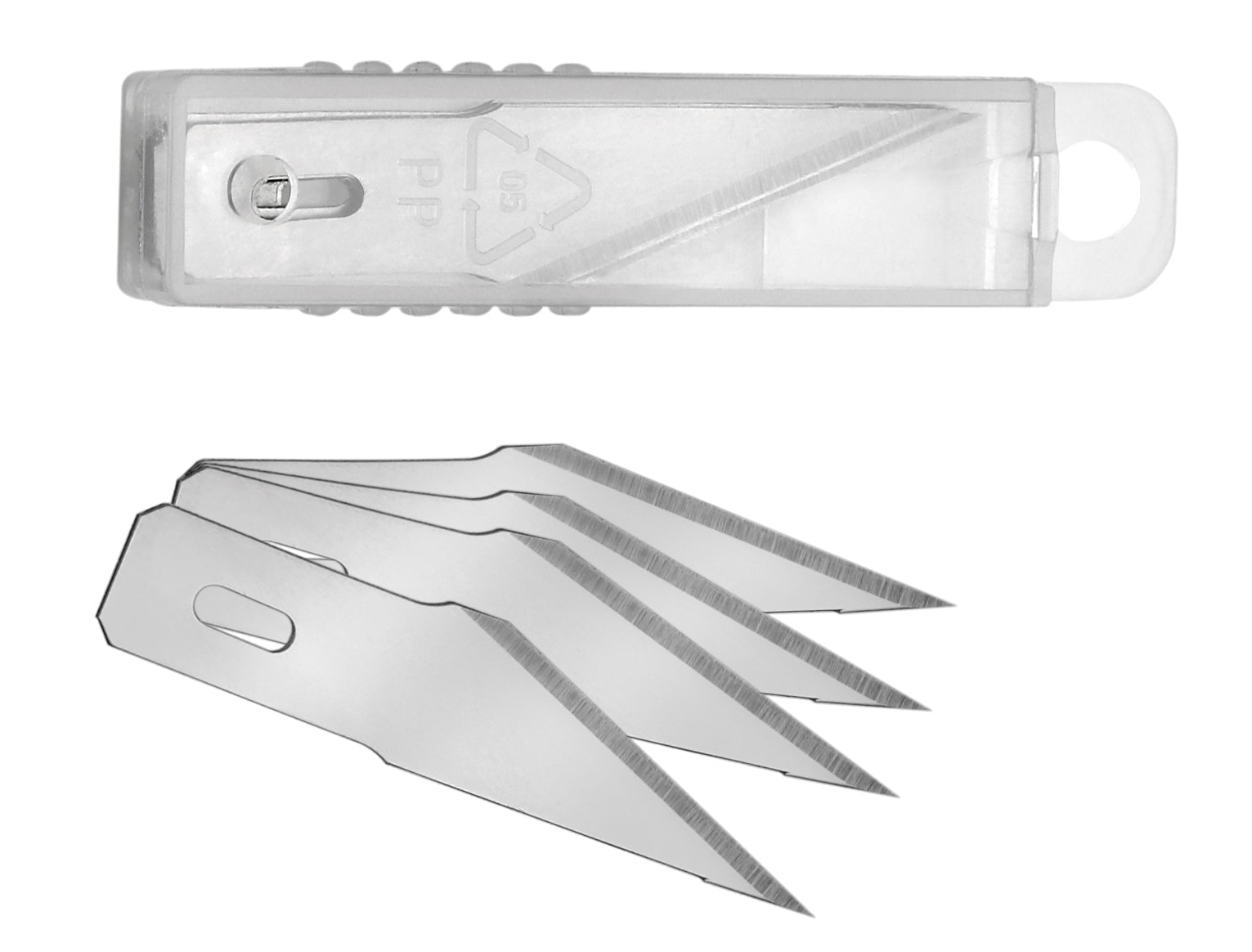 Westcott E-3040400 – Ersatzklinge, 68 mm, titanbeschichtet – 5 Stück
