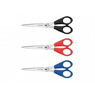 Westcott Scheren-Set 15,0 cm – Edelstahl, Kunststoffgriffe, farbig sortiert, 3 Stk.