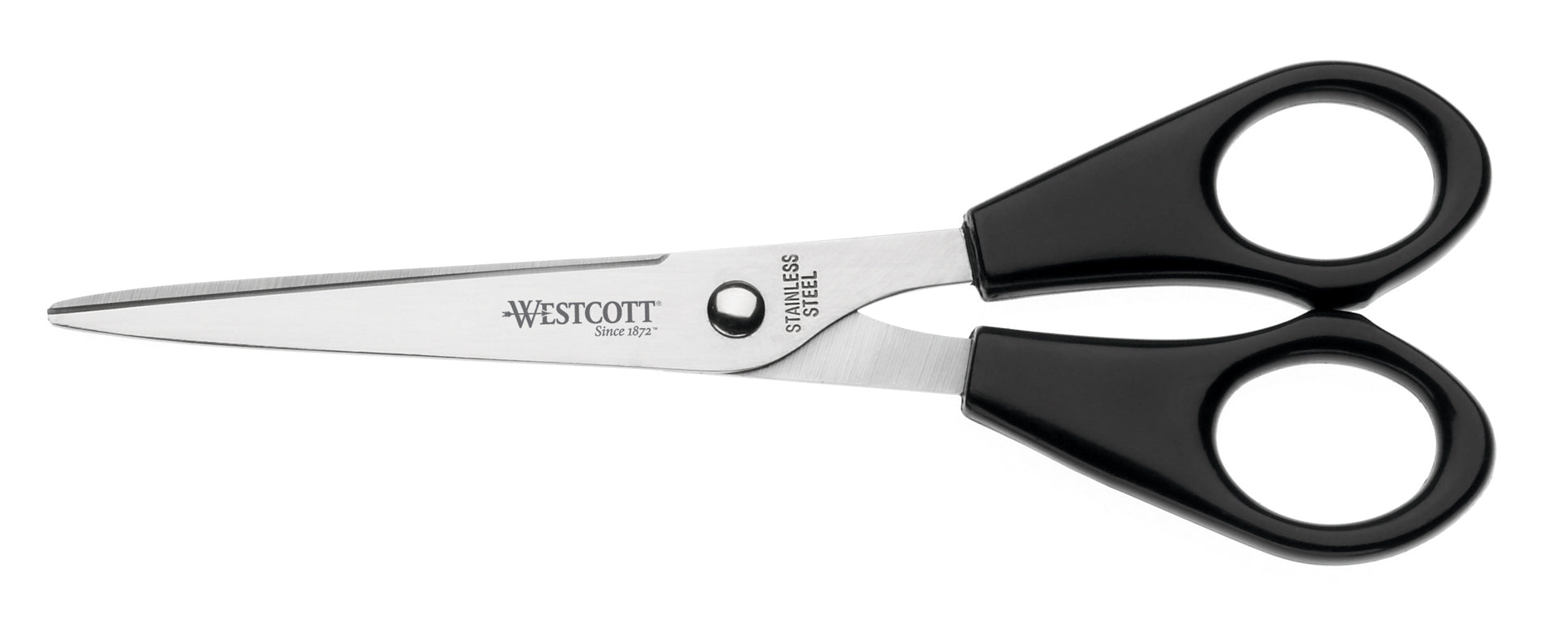 Westcott Schere 22,0 cm, für Rechtshänder – Edelstahl, Schwarz