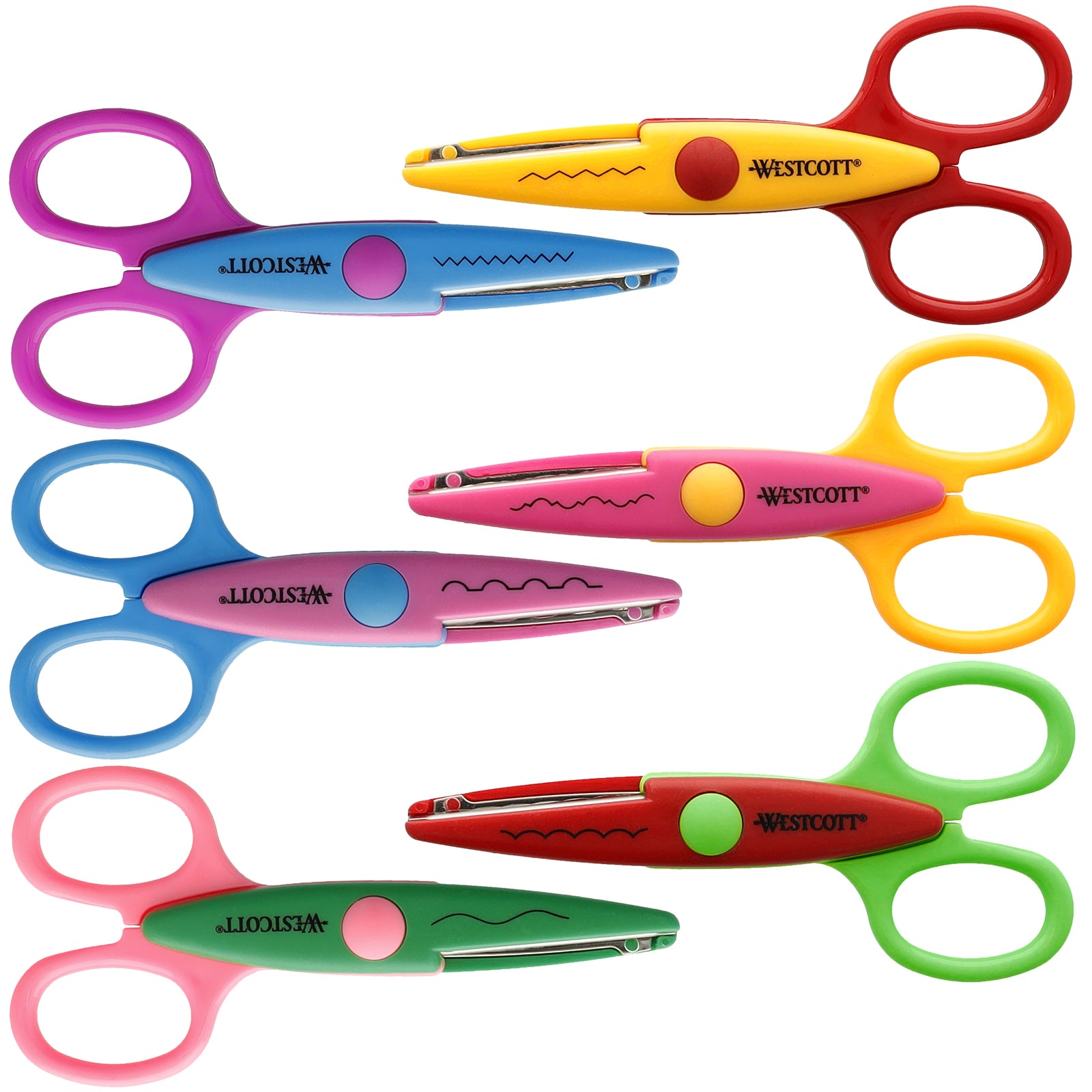 Westcott Scheren-Set 29,6 cm – farbig sortiert