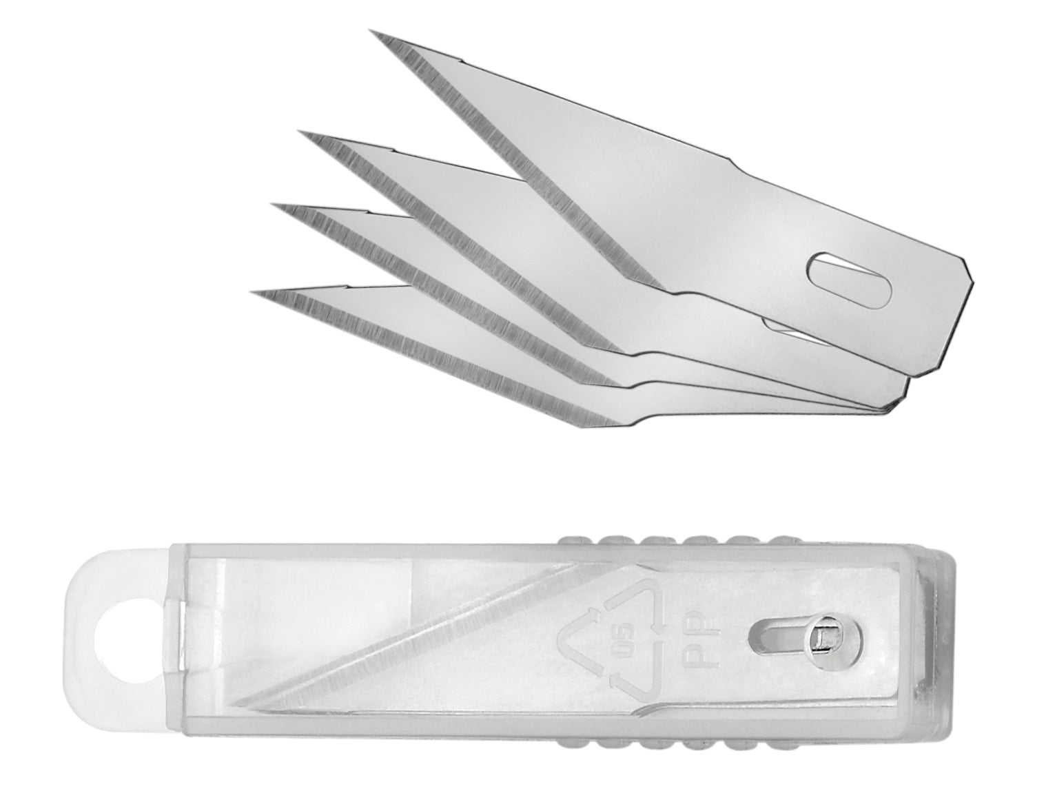 Westcott Ersatzklingen – für Bastelmesser/Skalpell E-84010 00, 10 Stück