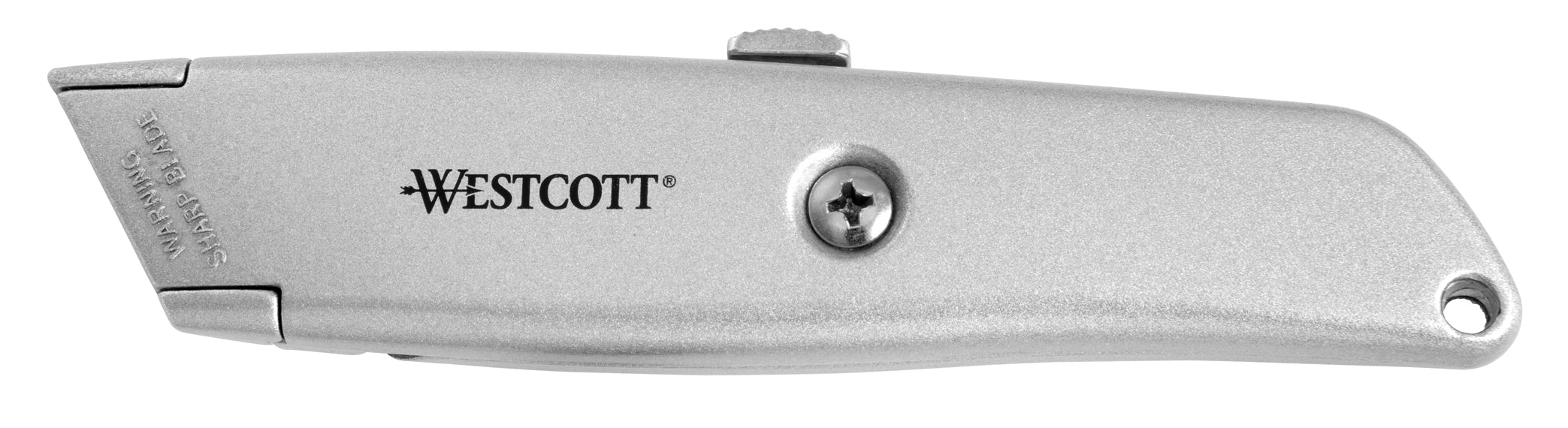 Westcott E-8401900 – Trapezmesser, Metallgehäuse, austauschbare Klinge
