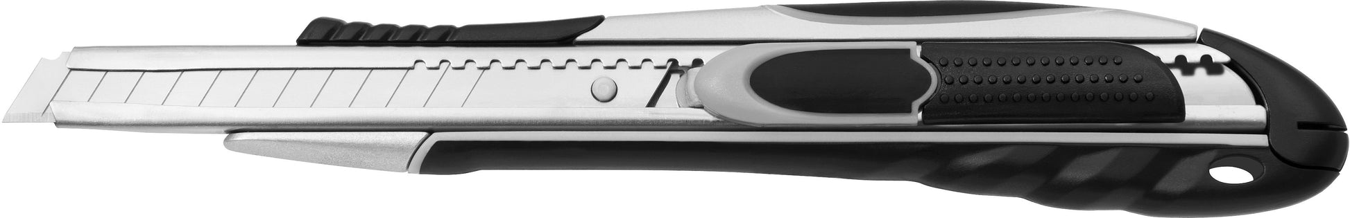 Westcott Duo Safety E-8403000 – Sicherheitsmesser 9 mm, Metallgehäuse, automatischer Klingenrückzug