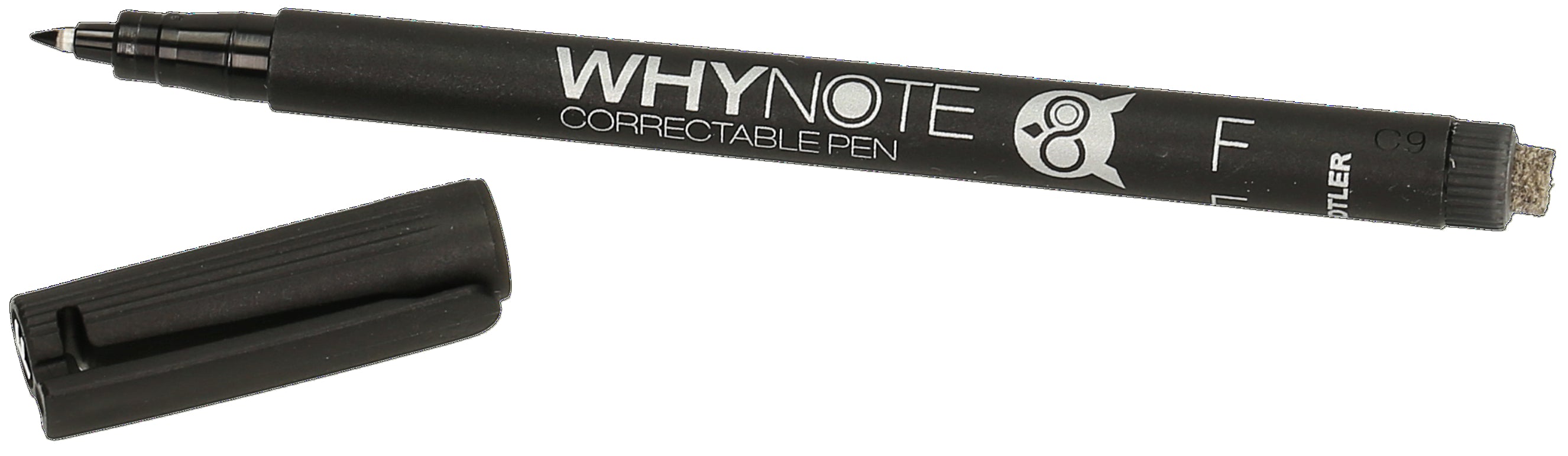 Whynote Universalmarker Nicht-Permanent – Schwarz, Trocken Abwischbar – Für Wiederverwendbare Notizbücher