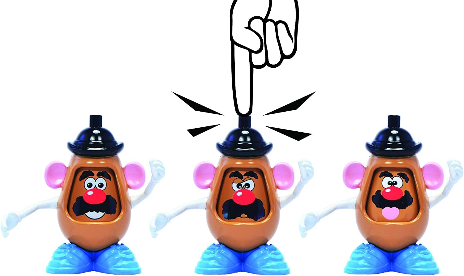 Wolrds smallest Die kleinste Potato Head Figur der Welt – 13,4 × 2,5 × 21,8 cm – ab 6 Jahren