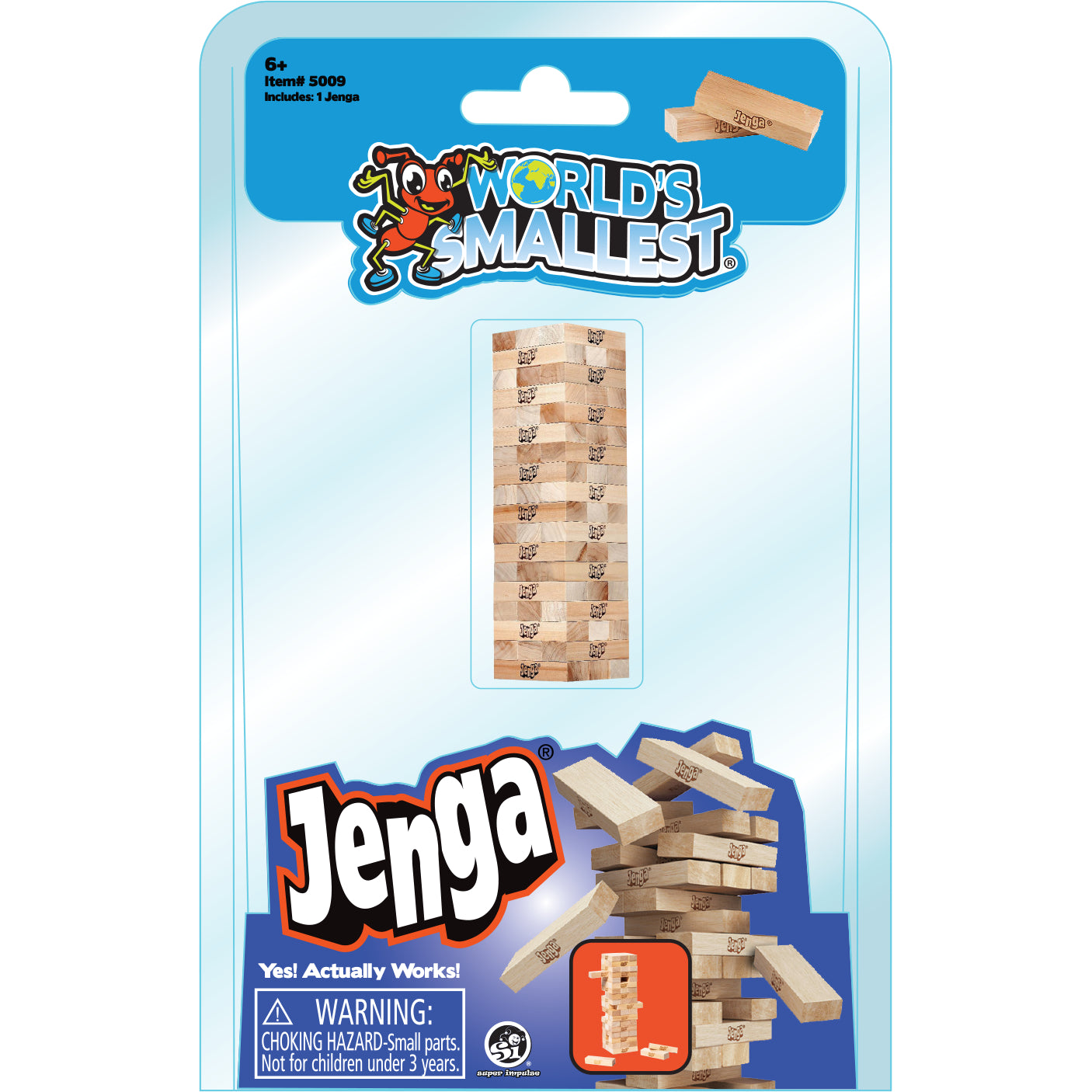 Wolrds smallest World's Smallest Jenga – Geschicklichkeitsspiel
