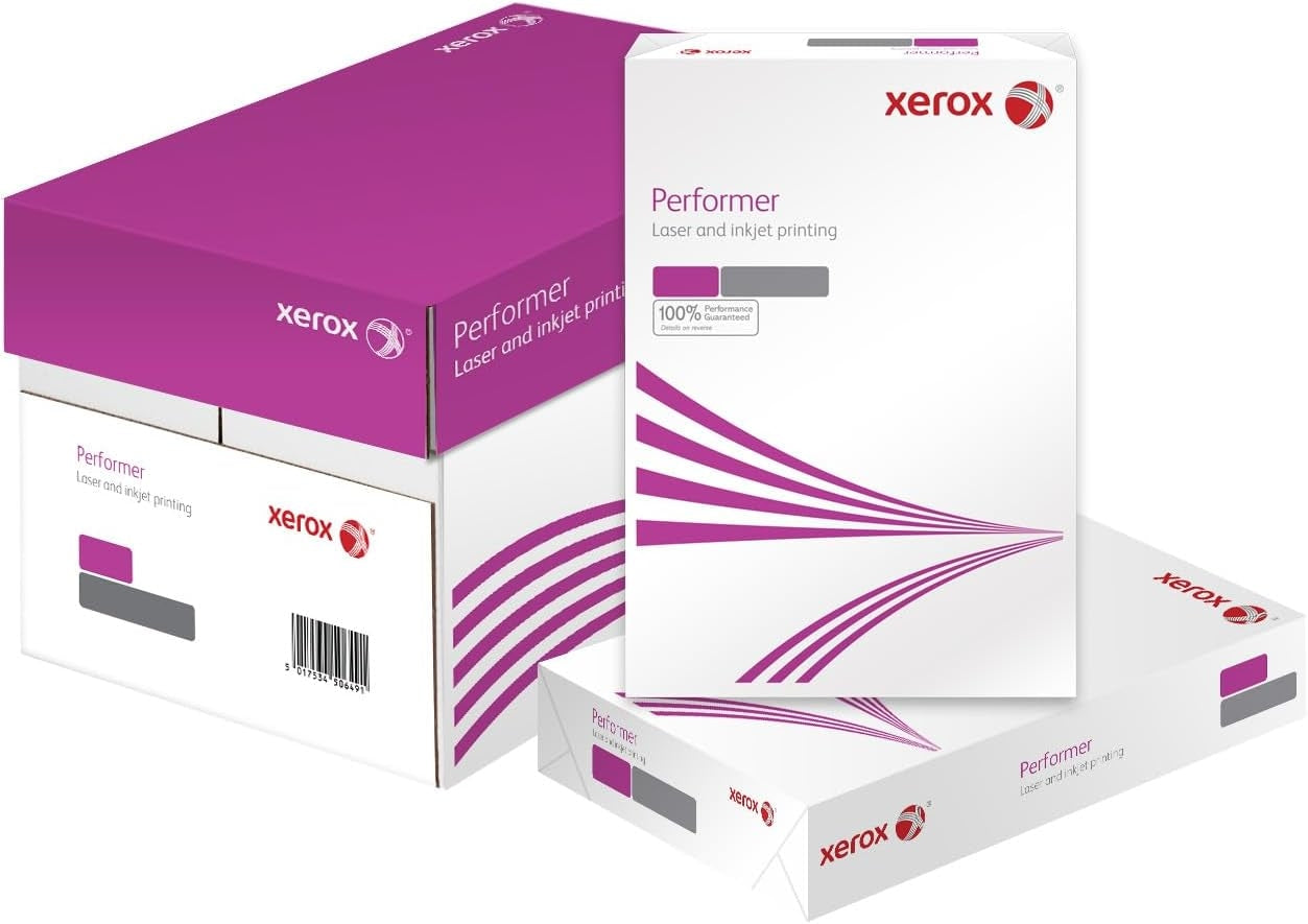 Xerox Performer Laser-/Farblaserpapier weiss – A4, 80 g/m², 500 Blatt