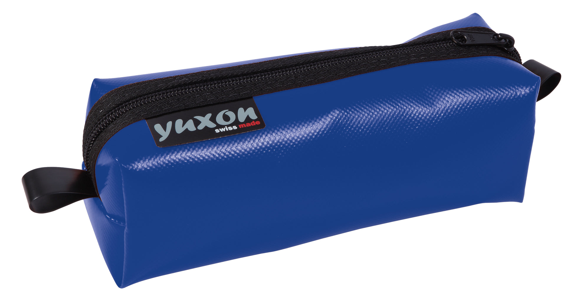 Yuxon Maxi 8900.03 – Schlamperetui, Mittelblau, Lastwagenblache, 8,3 × 8,6 × 25,6 cm