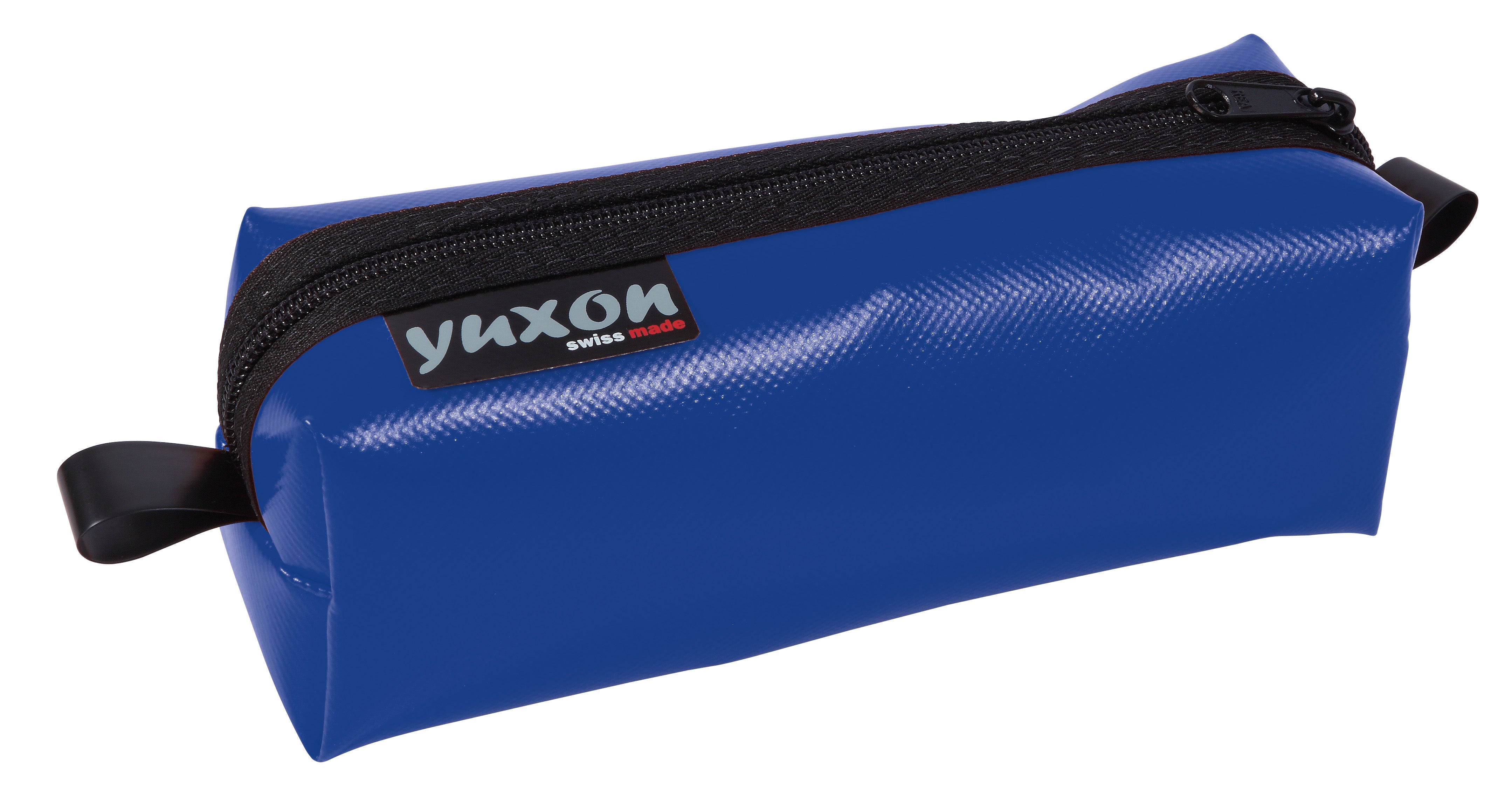 Yuxon Maxi 8900.03 – Schlamperetui, Mittelblau, Lastwagenblache, 8,3 × 8,6 × 25,6 cm