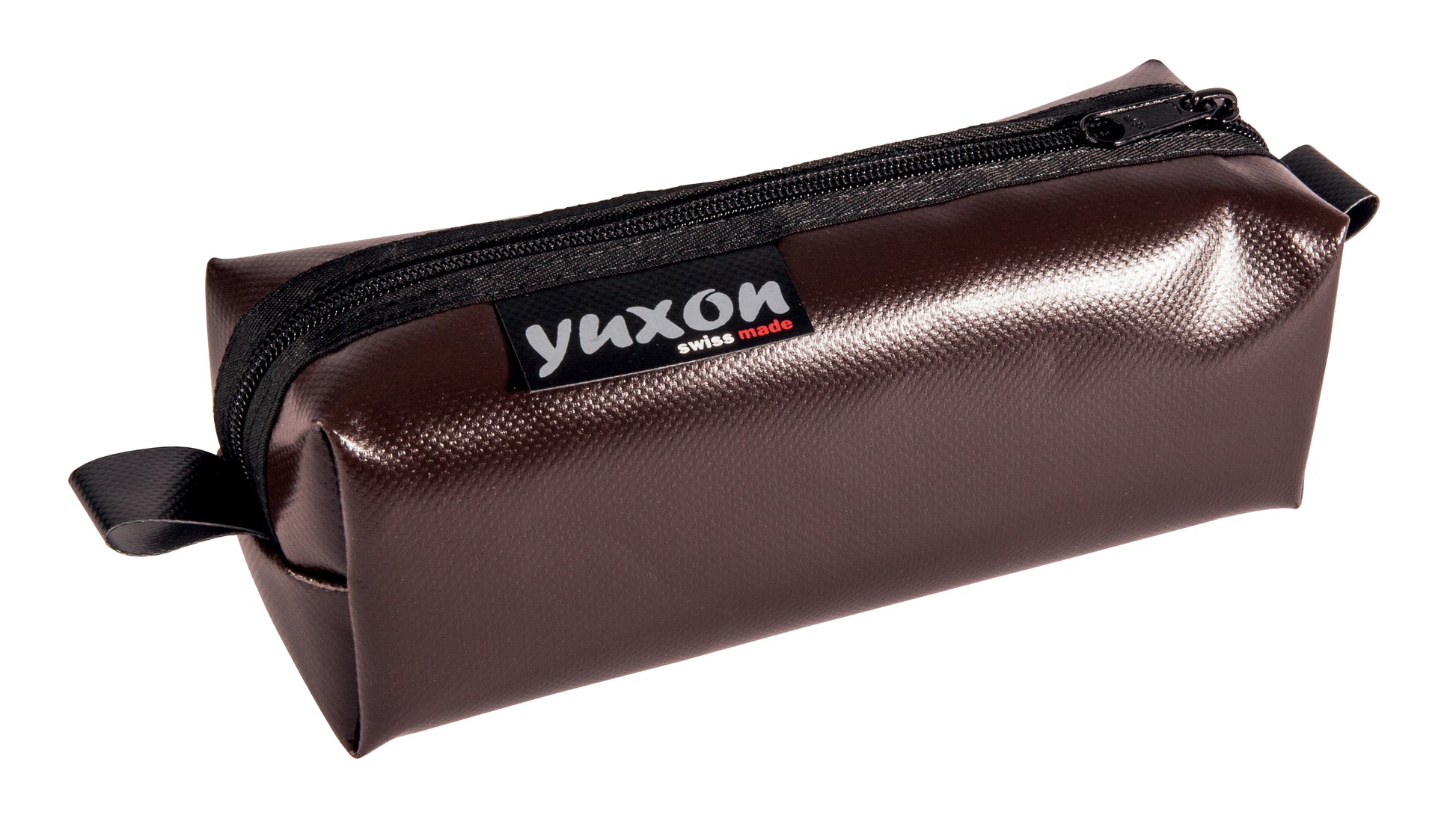 Yuxon Maxi 8900.16 – Schlamperetui, Braun, Lastwagenblache, 7,5 × 9 × 20,5 cm