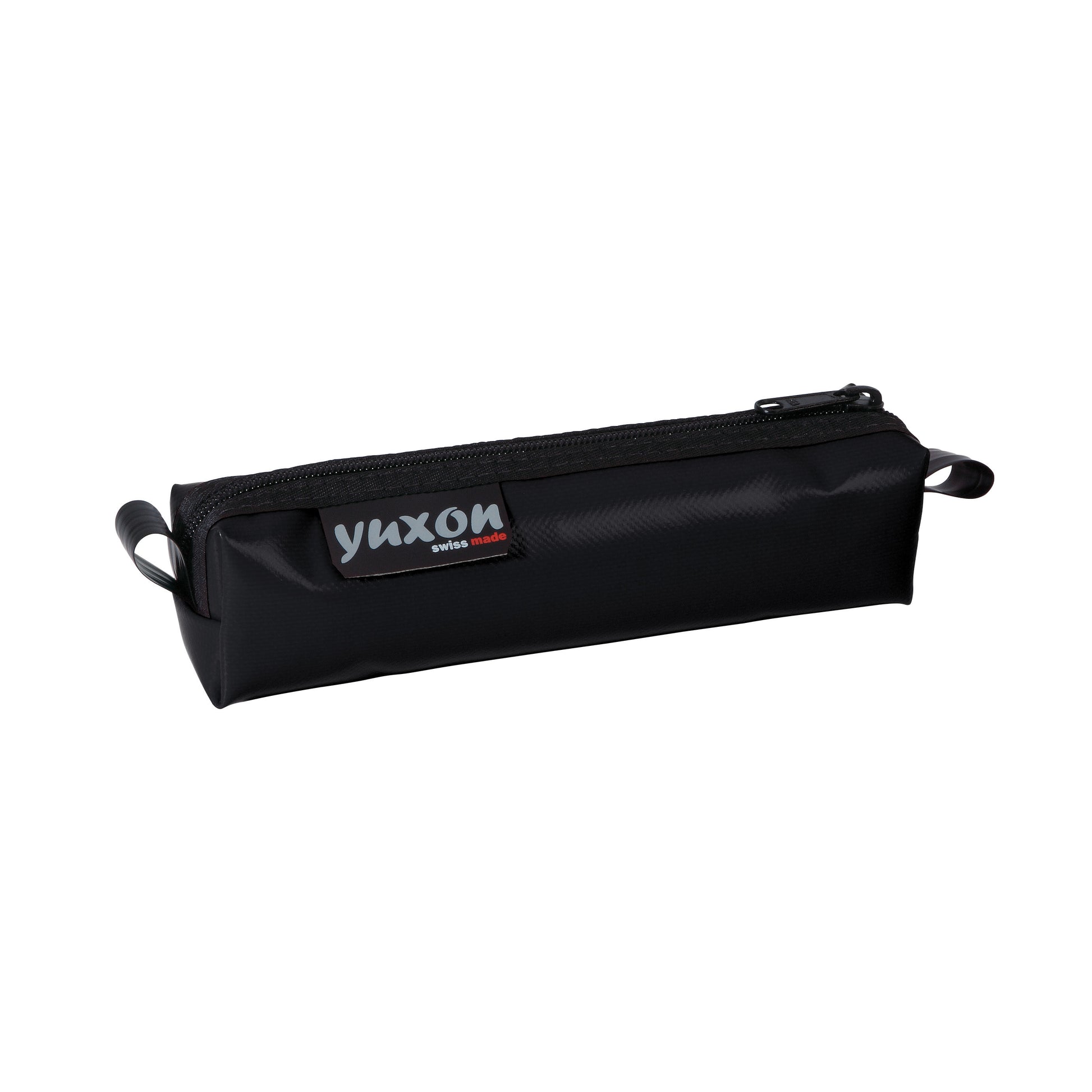 Yuxon Midi 8910.09 – Schlamperetui, Schwarz, Lastwagenblache, 6,6 × 5,8 × 23,5 cm