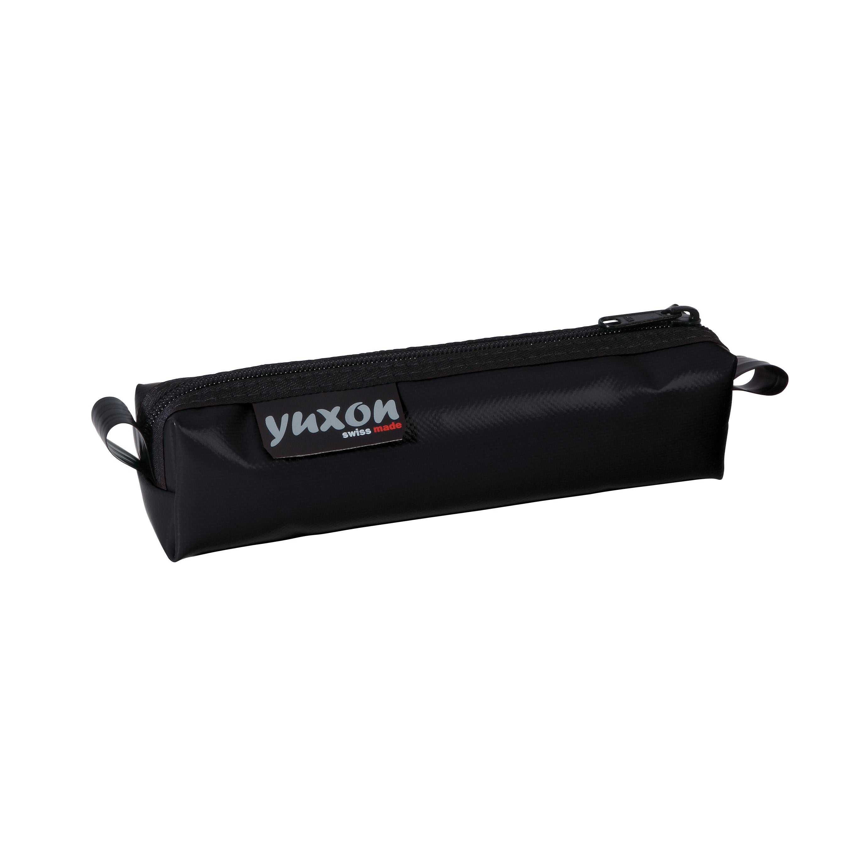 Yuxon Midi 8910.09 – Schlamperetui, Schwarz, Lastwagenblache, 6,6 × 5,8 × 23,5 cm