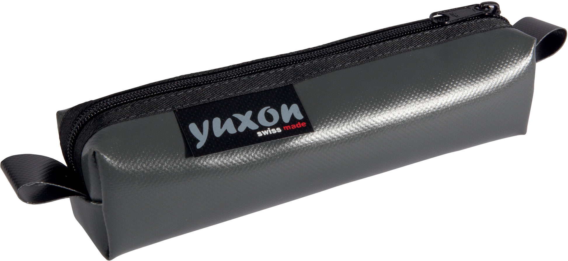 Yuxon Midi 8910.17 – Schlamperetui, Dunkelgrau, Lastwagenblache, 6 × 6 × 20,5 cm