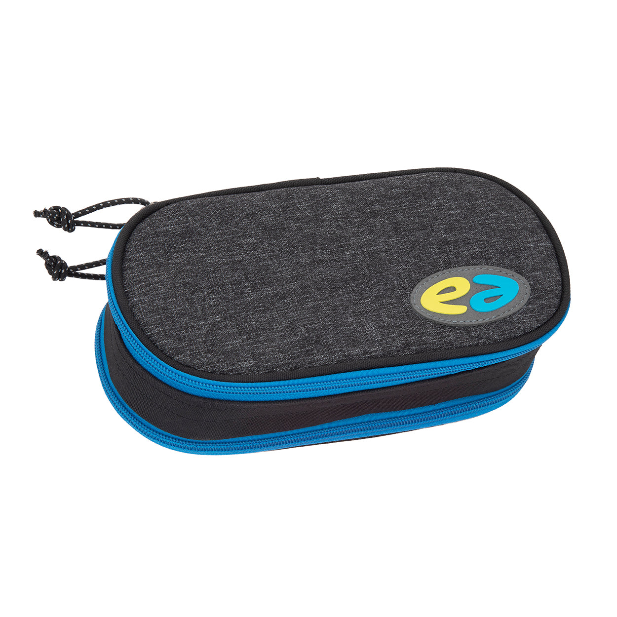 Yzea TWEED 290116540 – Stiftebox, 2 Klappen, Anthrazit, 12,4 × 9 × 23,4 cm