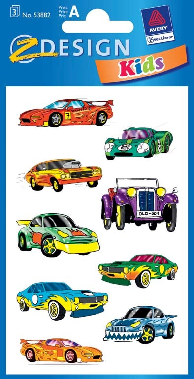 Z-Design – Sticker, Autos, 81 × 160 mm