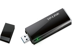 TP-Link Archer T4U V2.0 USB-WLAN-Adapter – Wi-Fi 5 (802.11ac), Dual-Band 867/300 Mbit/s, USB 3.2 Gen 1