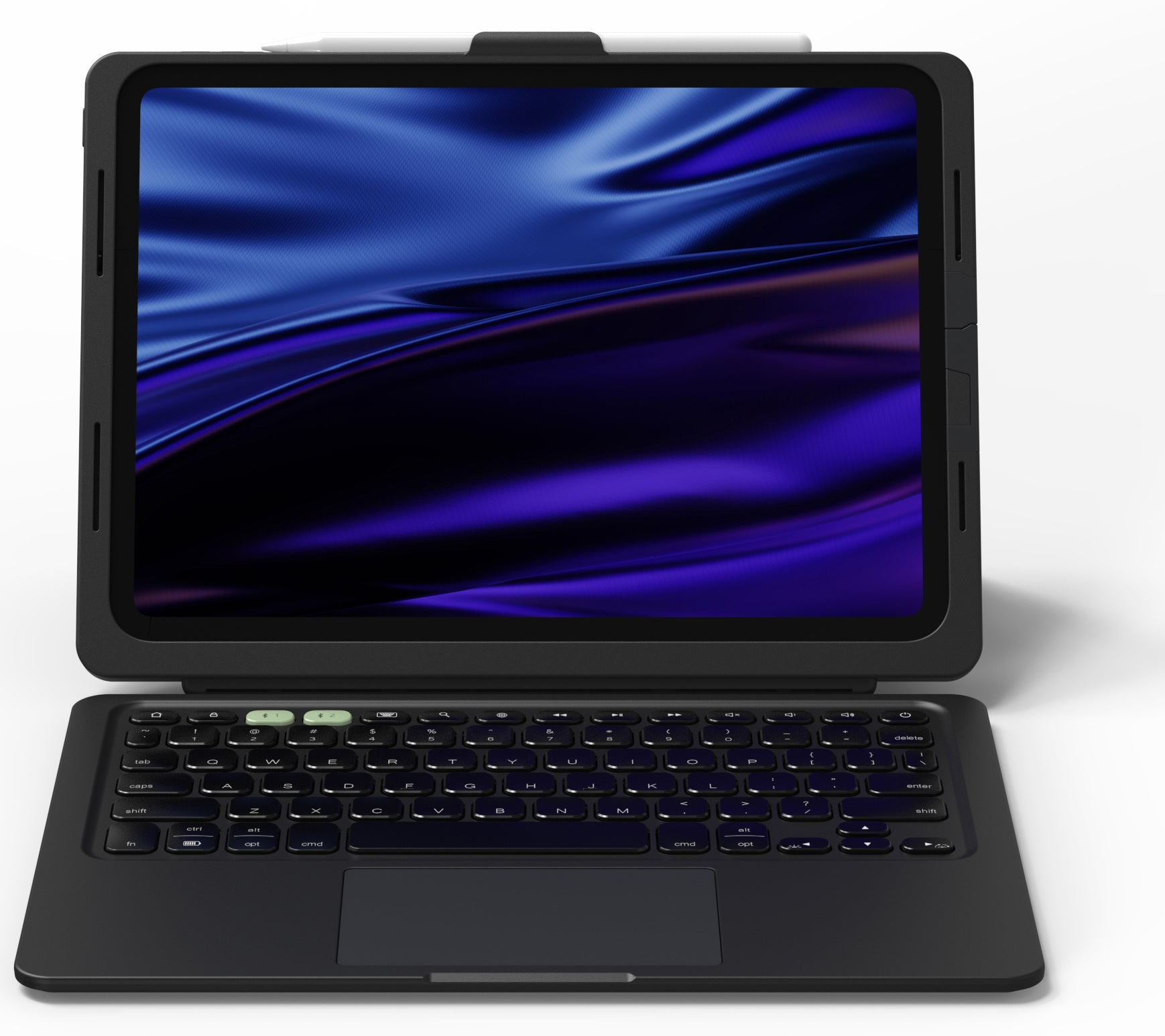 ZAGG PRO KEYS – Tastatur – Smart Connector – mit Trackpad – QWERTZ (CH) – für iPad Air (M2)