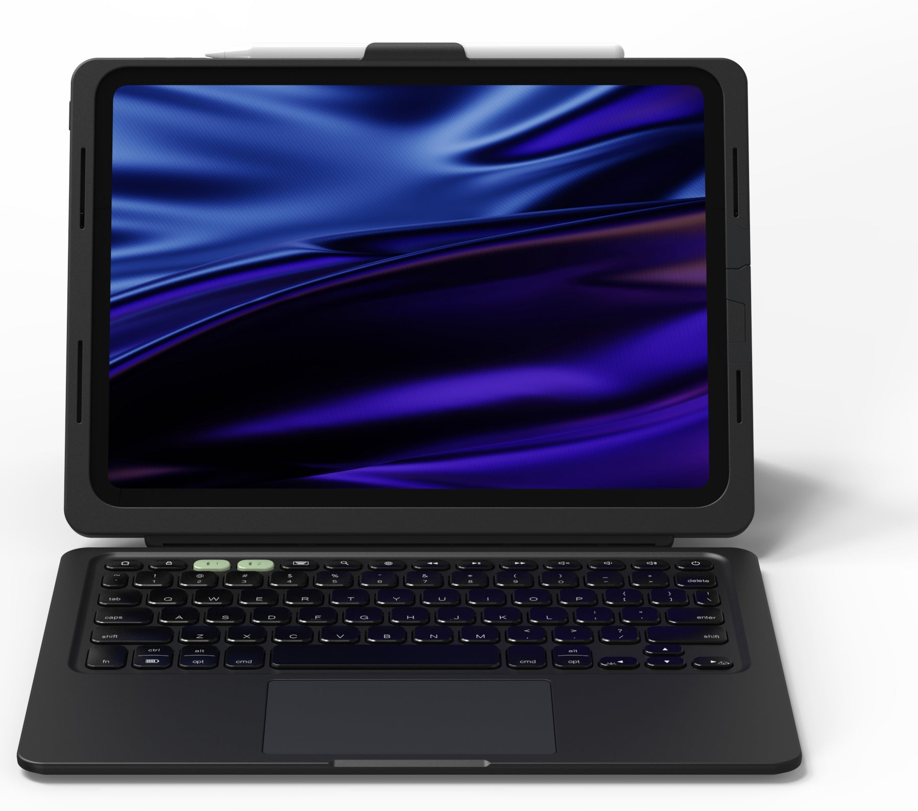 ZAGG Pro Keys Tastatur-Case für iPad Pro 11" – Smart Connector, QWERTZ (CH), mit Trackpad – Schwarz