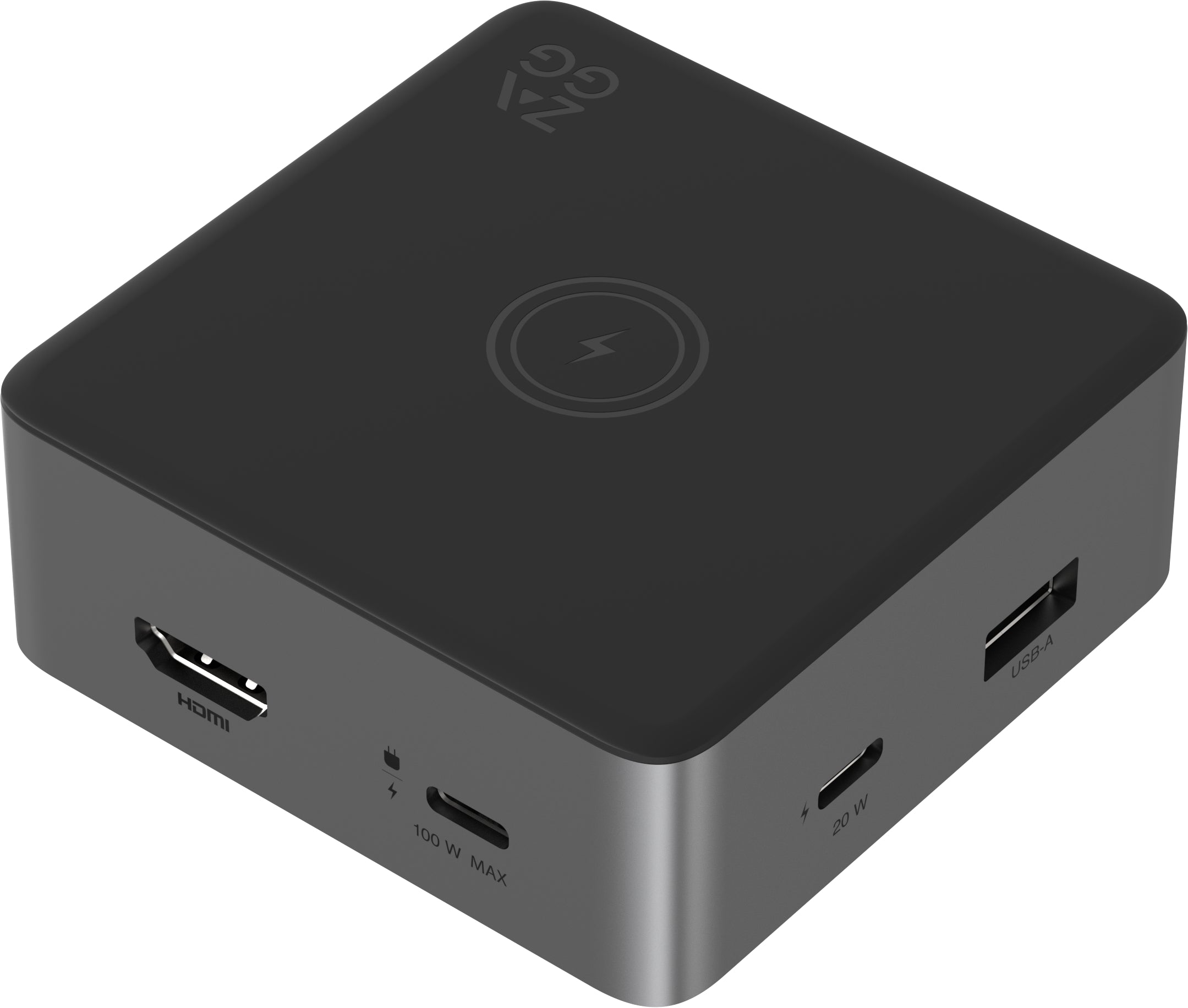 ZAGG 109816213 Multiport-Adapter – USB-C, 1× HDMI, 1× USB-A, 2× USB-C, 100 W PD, für Windows/Mac/iPadOS