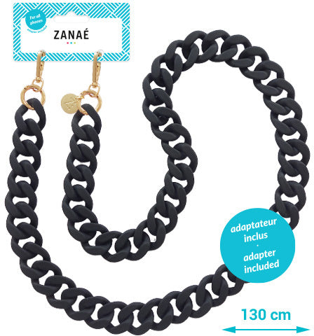 Zanaé Phone Necklace Deep Lake 18314 – Smartphone-Trageband – für alle Smartphones – Dunkelblau