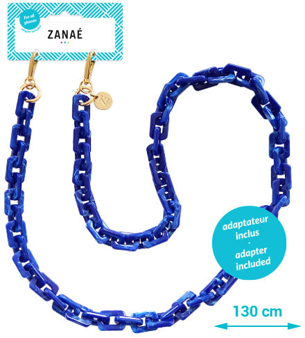 Zanaé Phone Necklace Blueberry Latte 18322 – Smartphone-Trageband – für alle Smartphones