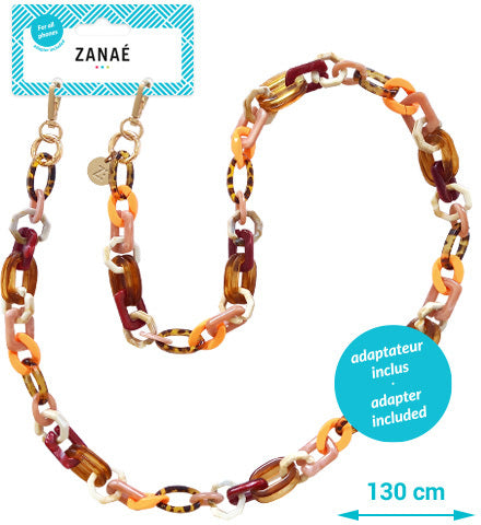 Zanaé Universelle Handykette – Tigers Eye