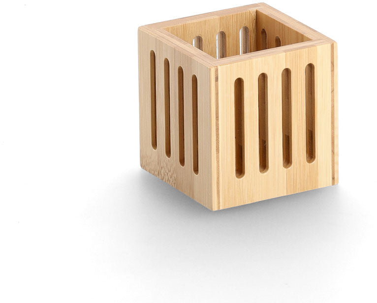 Zeller Stiftehalter – Bambus, FSC, 85 × 80 × 85 mm