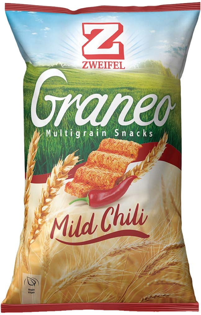 Zweifel Graneo Cracker & Salzgebäck – mild Chili – 100 g
