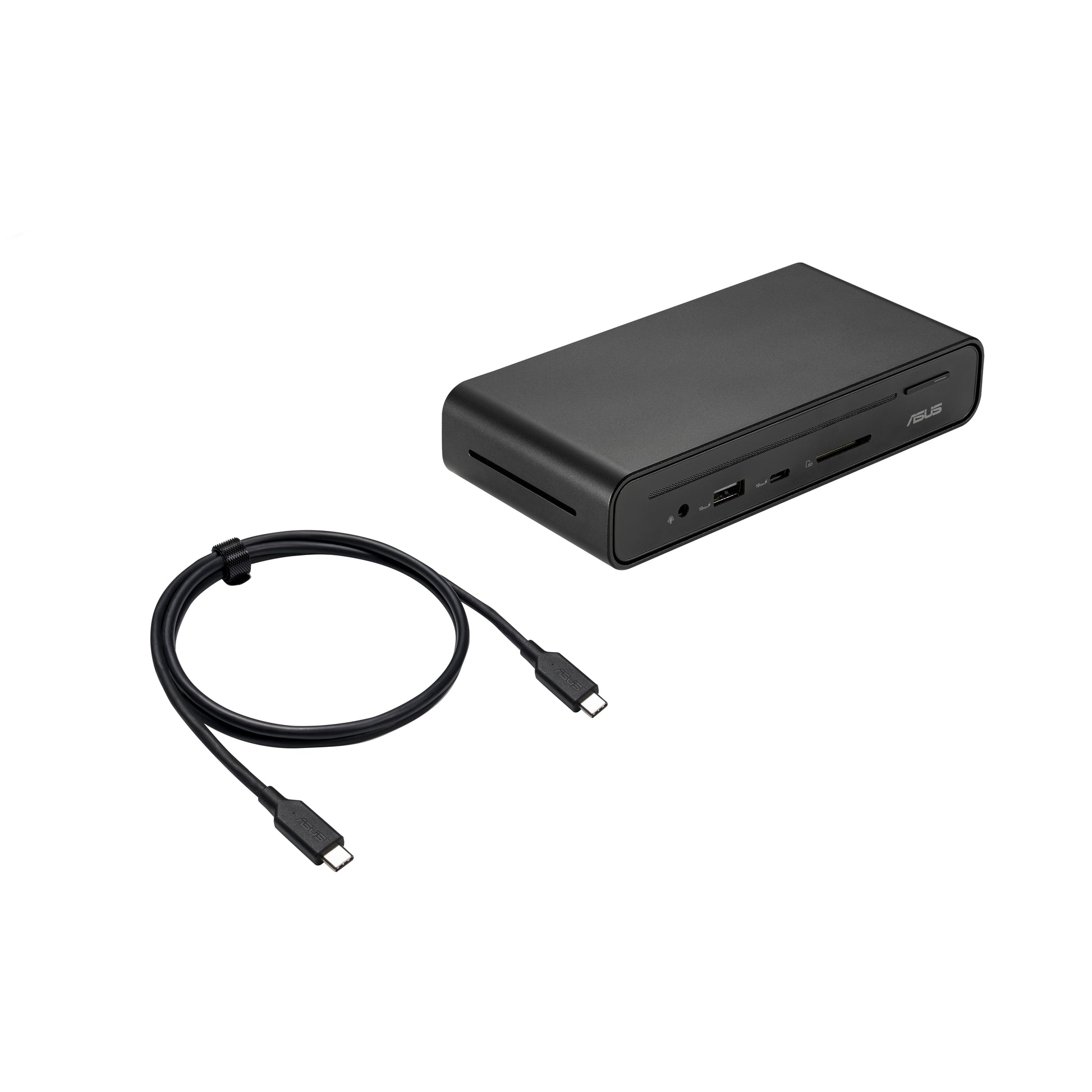 ASUS DC301 Dockingstation – USB-C, 2× DP, 1× HDMI, 3× USB-A, 90 W PD, GbE, SD, für Windows/Mac