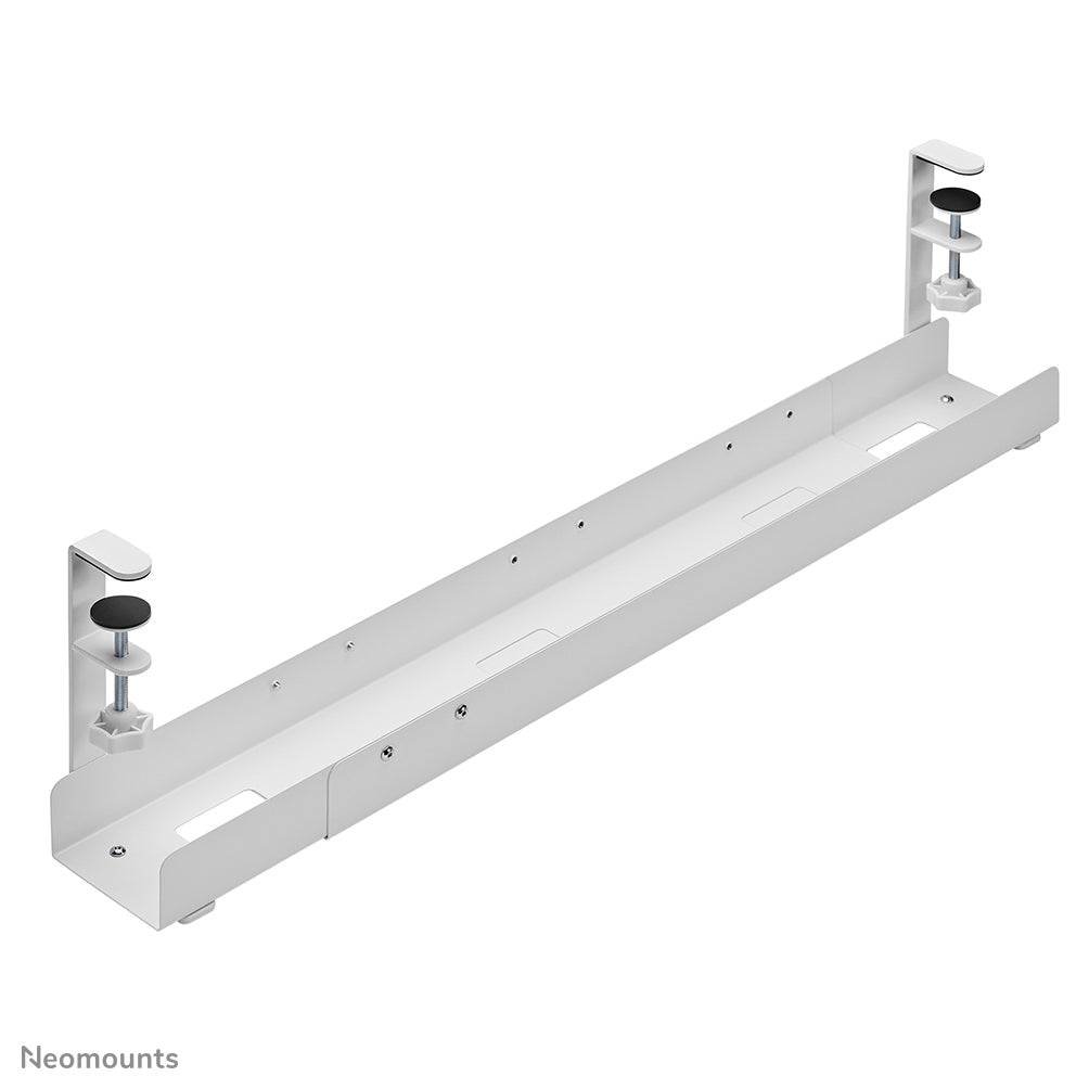 Neomounts Kabelkanal ADS07-120WH – 0,80–1,20 m, weiss, mit Tischklemme, Tragkraft bis 5 kg