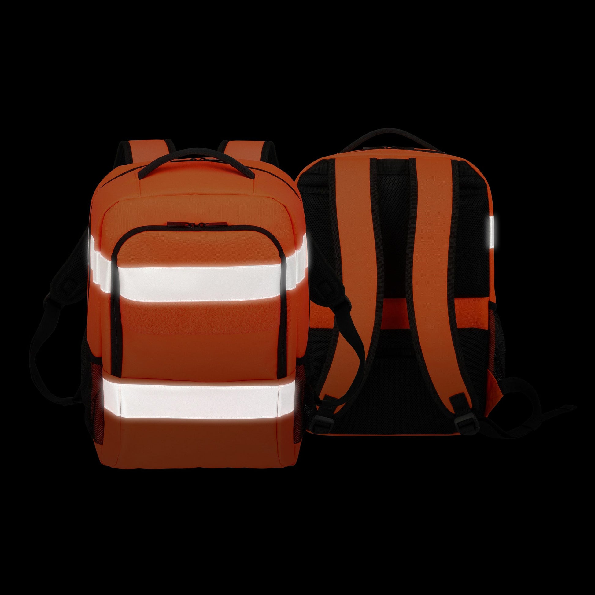 DICOTA P20471-18 – Notebook-Rucksack – für 16" Notebook, 24 l, rPET, schwarz/grau/orange