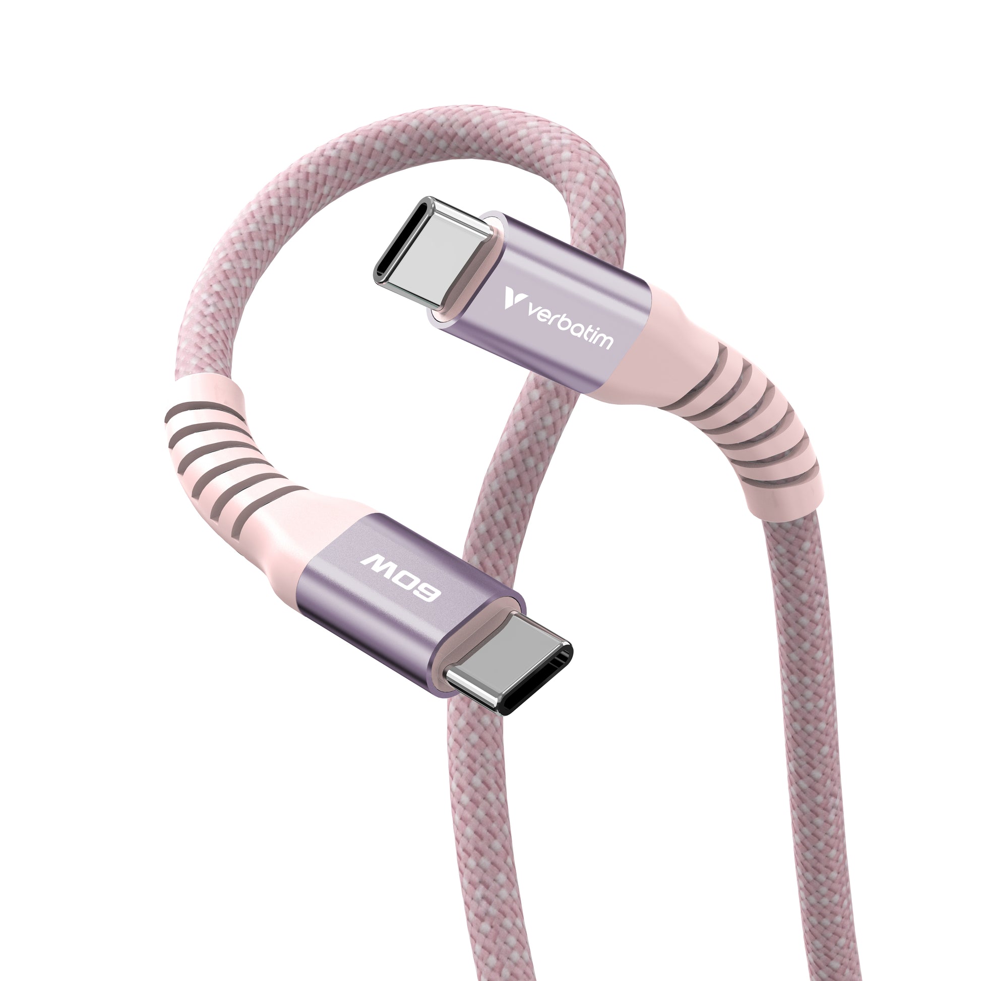 Verbatim USB-C auf USB-C Kabel – USB 2.0 (480 Mbit/s) – 1,2 m – PD 60 W – für iPhone, Galaxy und mehr
