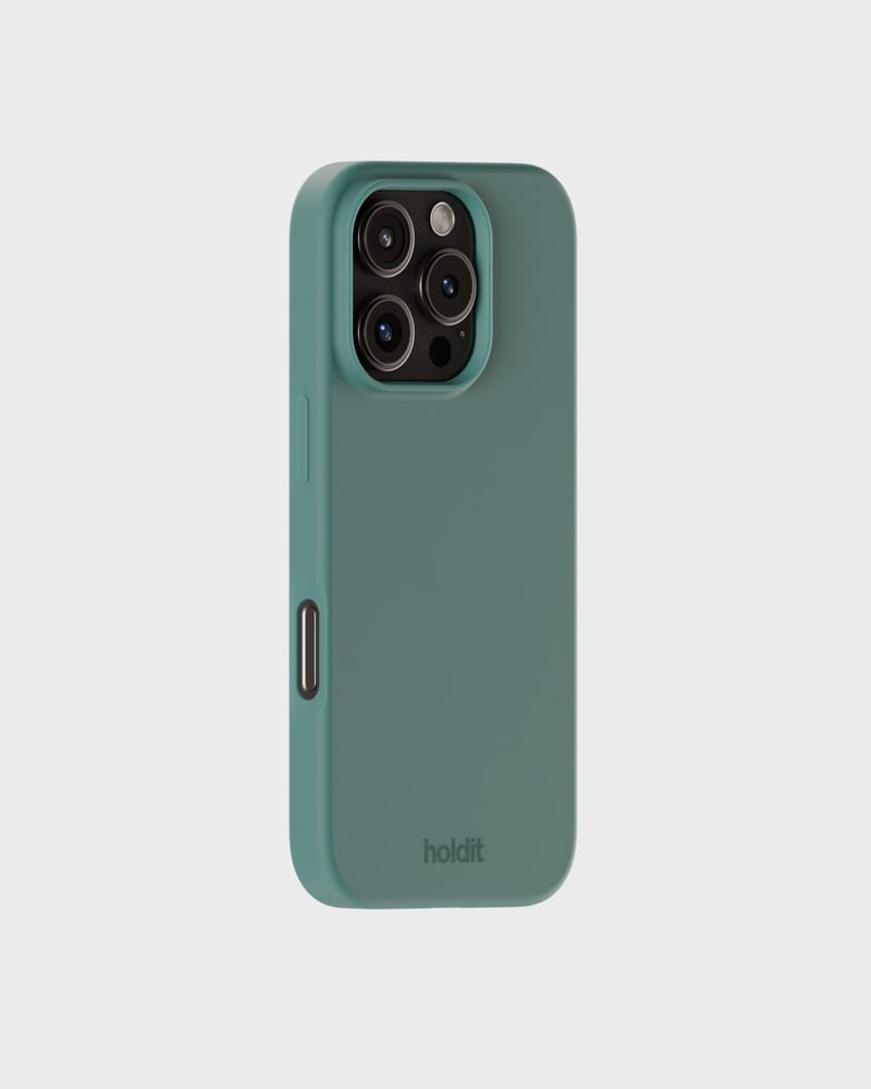 Holdit – Backcover – für Apple iPhone 16 Pro Max – grün – Silikon