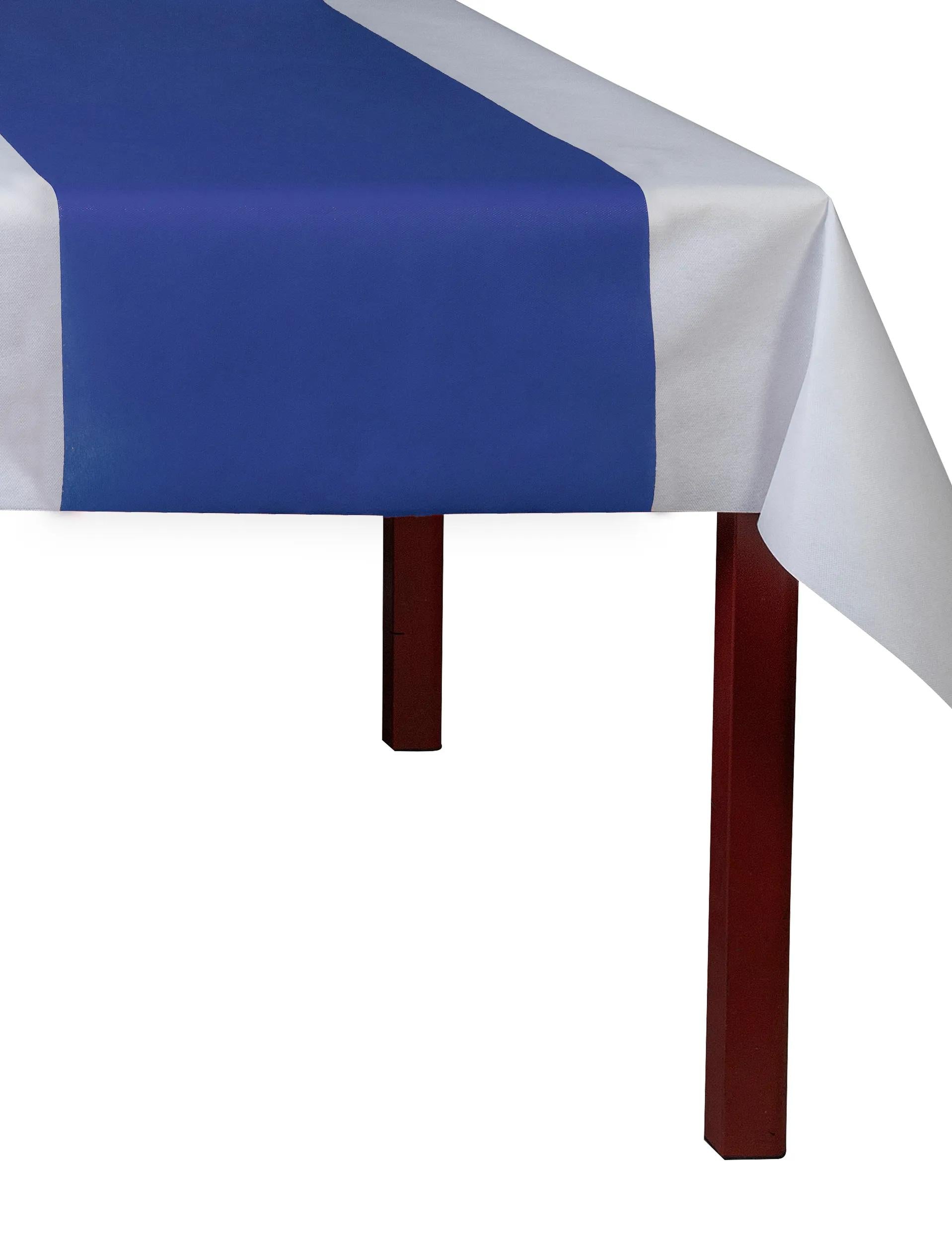 PRONAPPE Tischläufer auf Rolle – 40 cm×4,8 m, PP, Marineblau