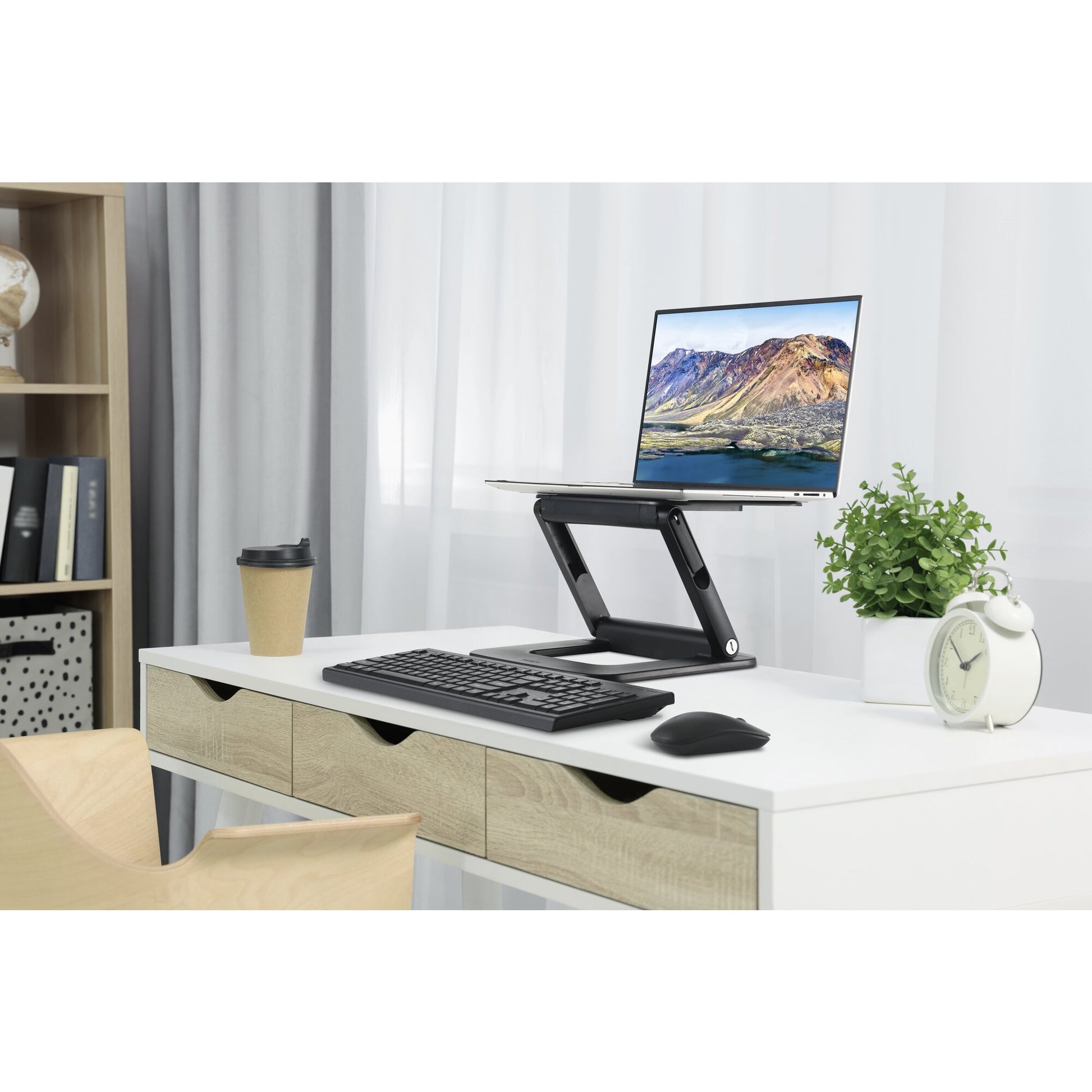 Kensington Laptop-Ständer – für Notebooks bis 16", 3 kg, höhenverstellbar – Schwarz