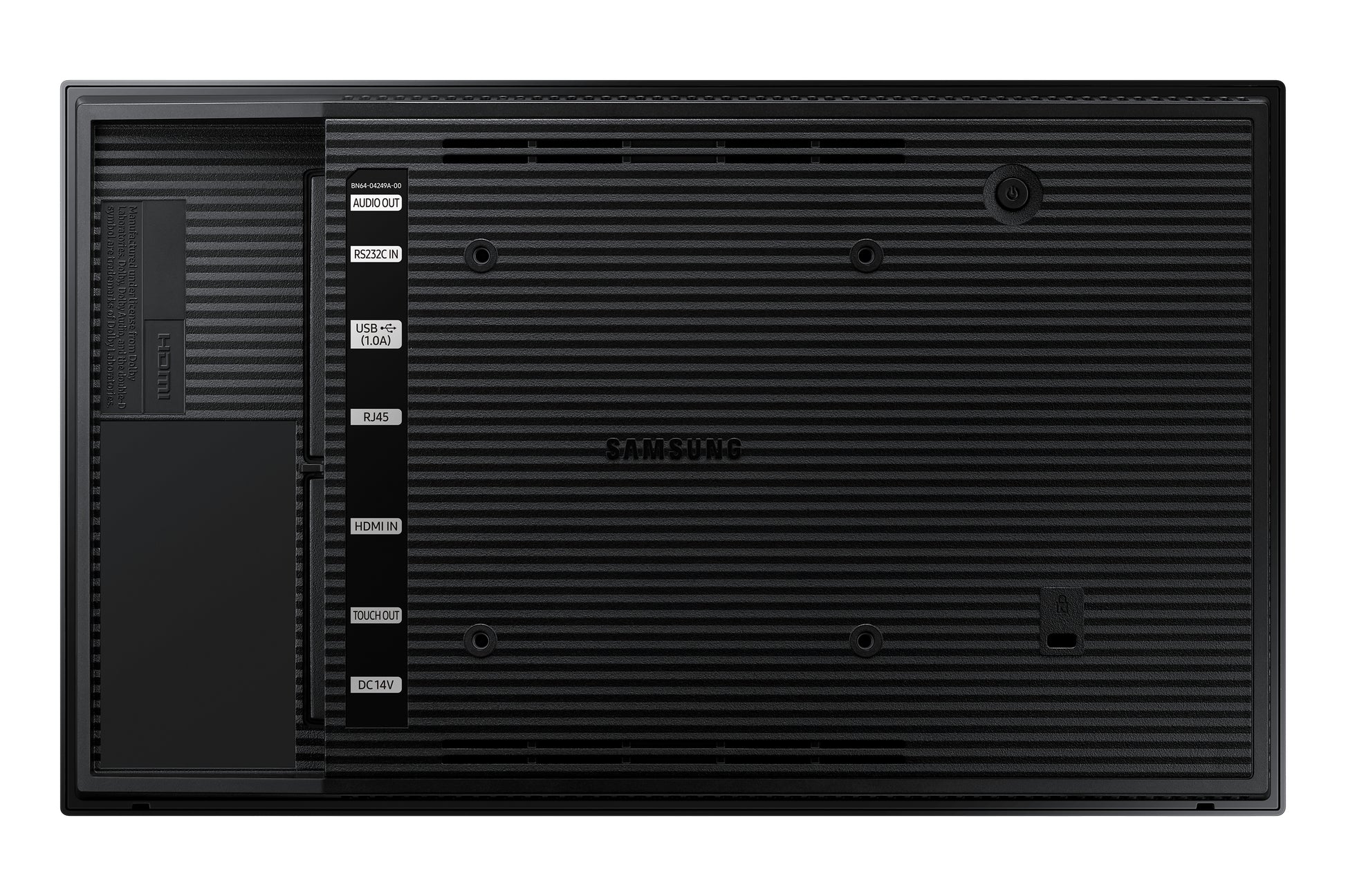 Samsung QB QB13R-T II – 13" Full HD Interaktives Display, Touch, 500 cd/m², Tizen 4.0, Betrieb: 16/7