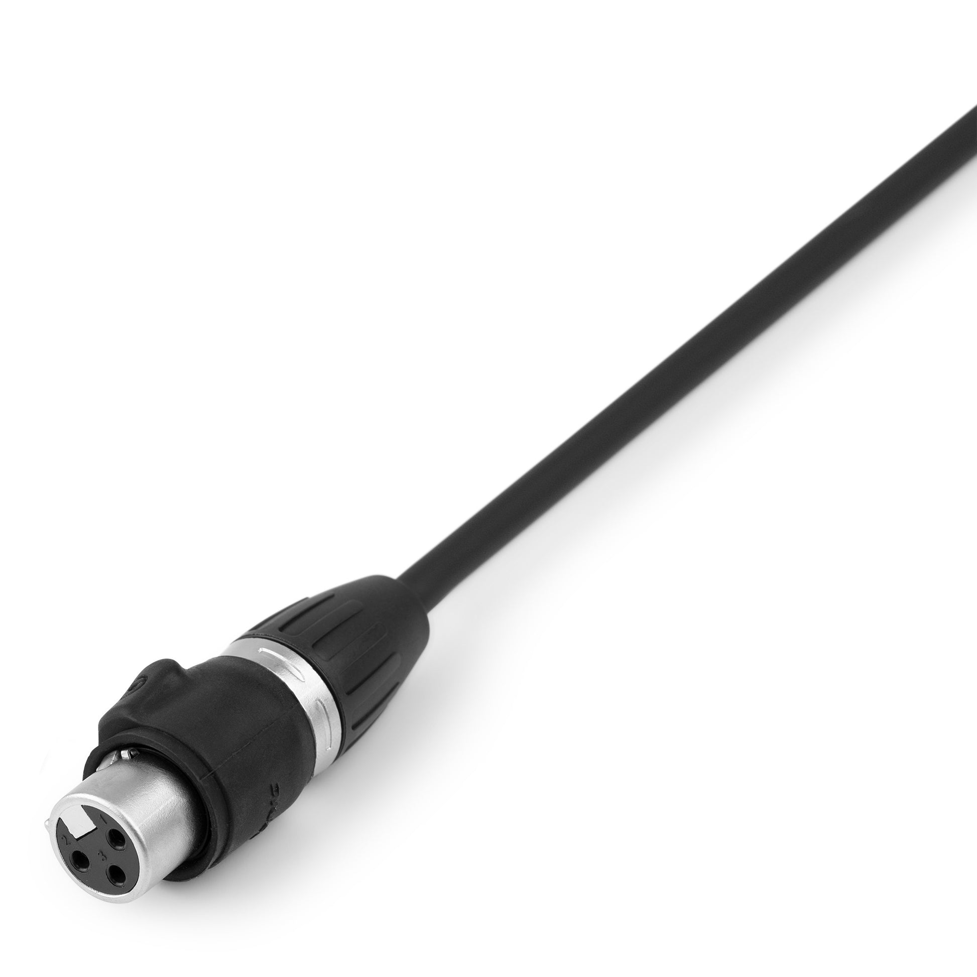 PD-Connex CX104-1 – DMX-Kabel, XLR 3-polig (Männlich/Weiblich), 1,5 m, Schwarz