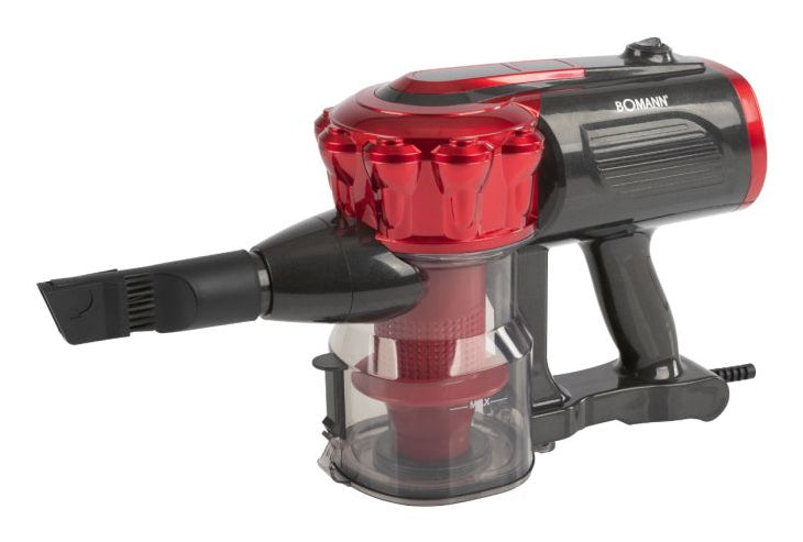 Bomann Bodenstaubsauger BS 6072 CB, 2-in-1 – beutellos, 600 W, HEPA-Filter