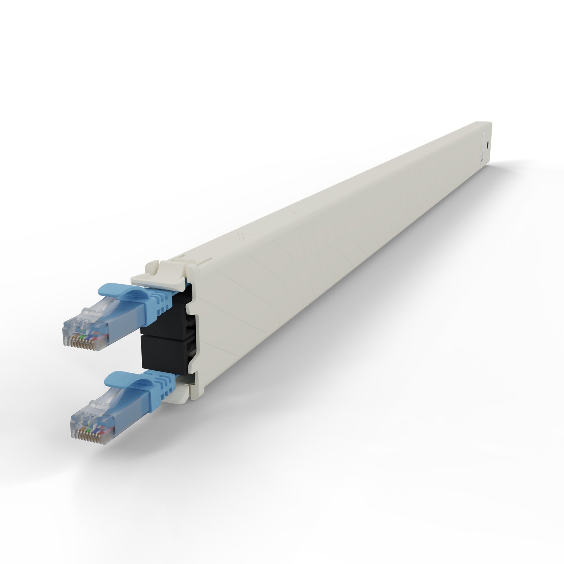 PATCHBOX Patchkabel Cat6a U/UTP – RJ-45 auf RJ-45, 1,8 m, PVC, Blau